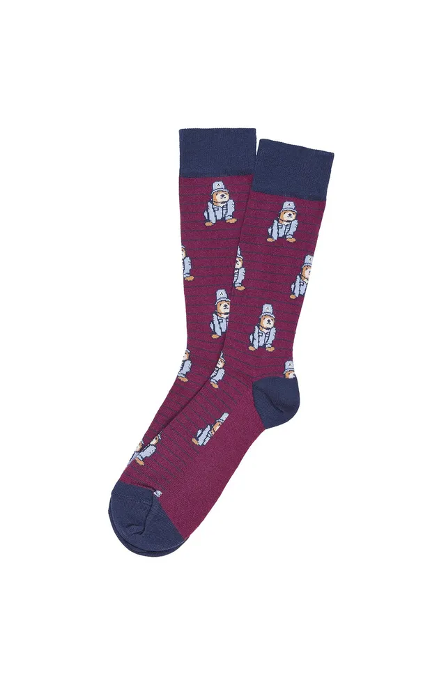 arthur-bob-bobby-chaussettes-homme-bordeaux-coton-bio image 1