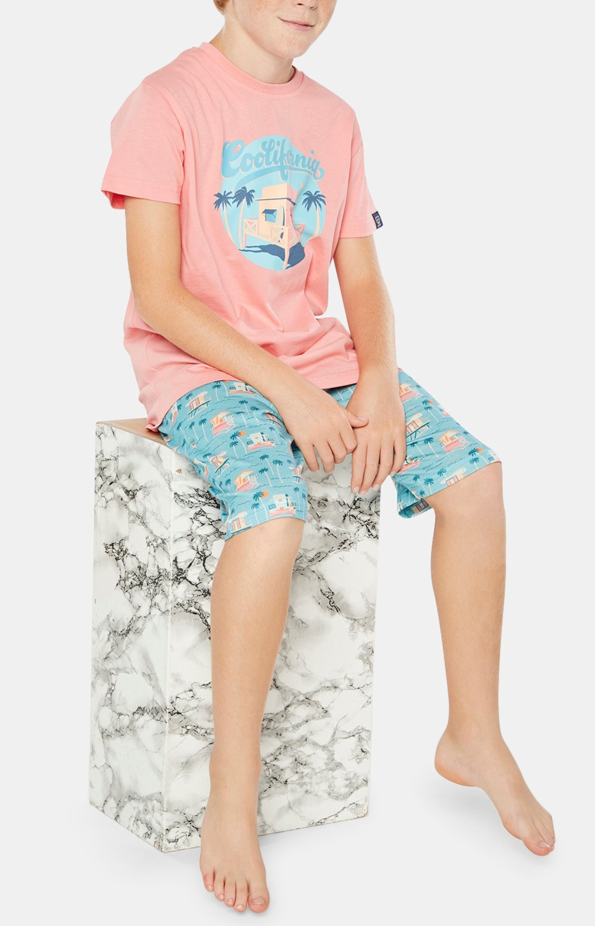 arthur-coolifornia-pyjashort-enfant-atoll-8-ans-coton-bio image 2