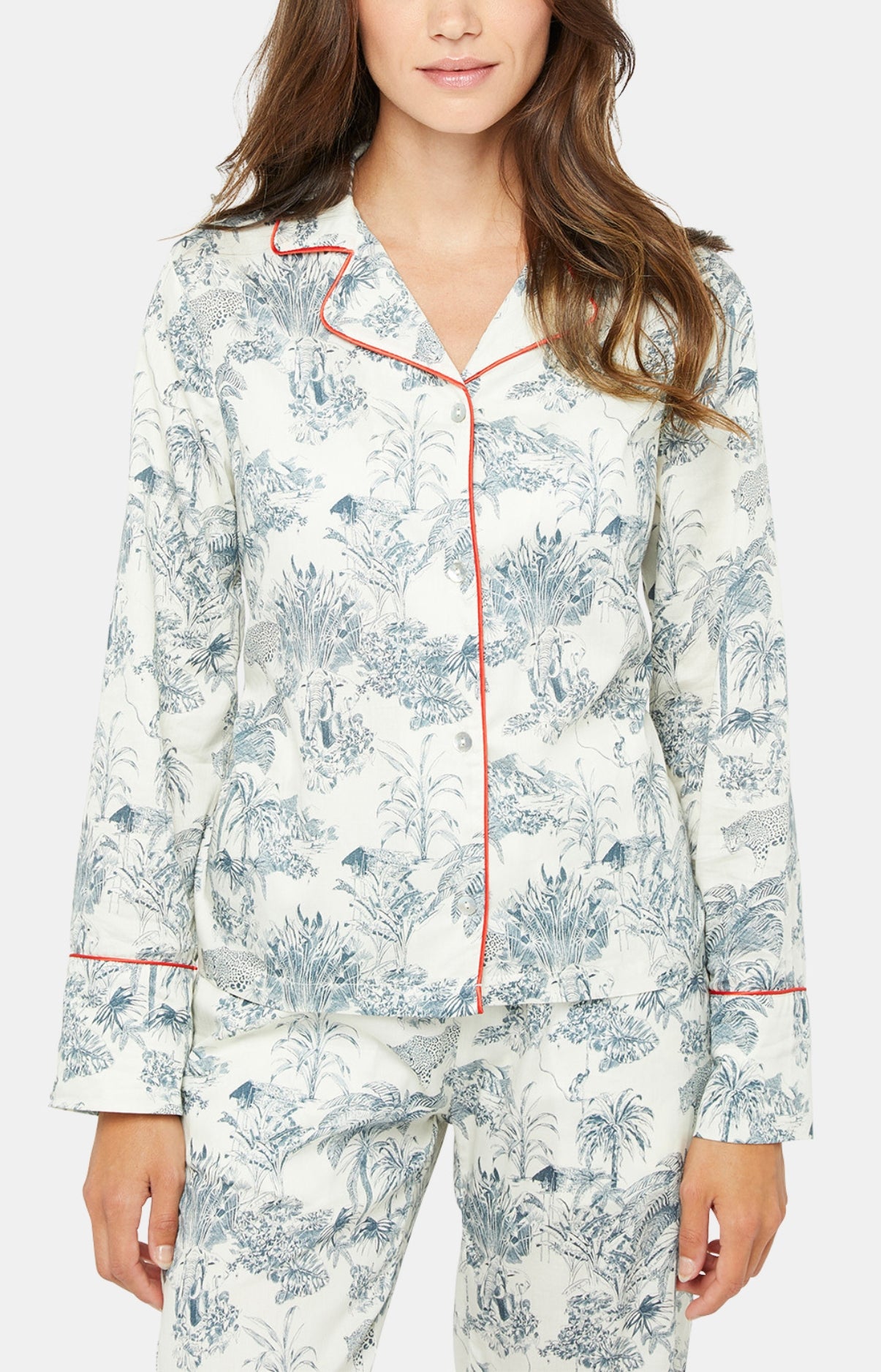arthur-bob-jouy-pyjama-boutonn-gris-l-manches-longues image 1