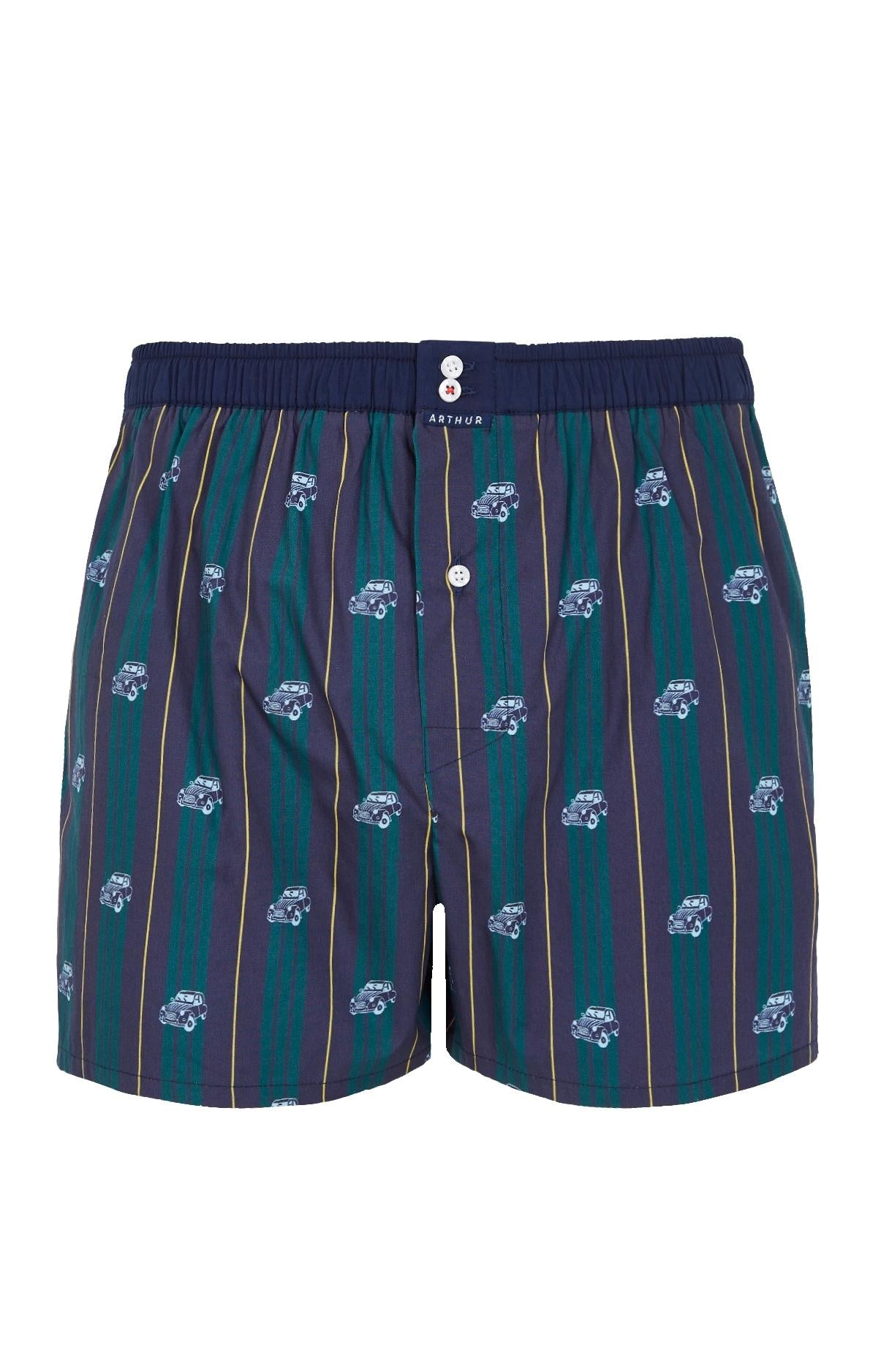 arthur-le-club-n-1075-cale-on-homme-vert-coton-bio image 3