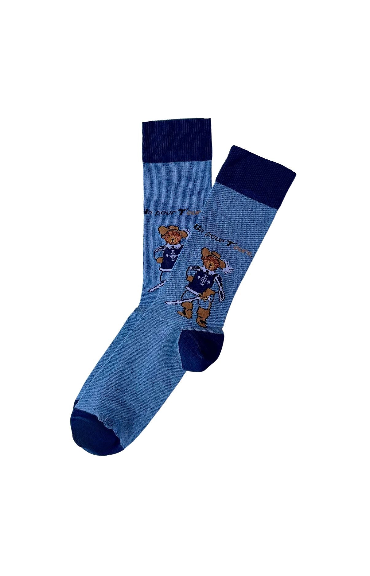 arthur-bob-mousquetaires-chaussettes-denim-coton-bio image 1