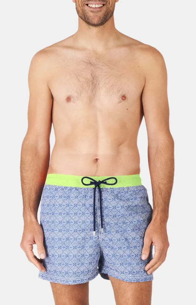 arthur-bob-ethnique-short-de-bain-denim-polyester-recycl image 1