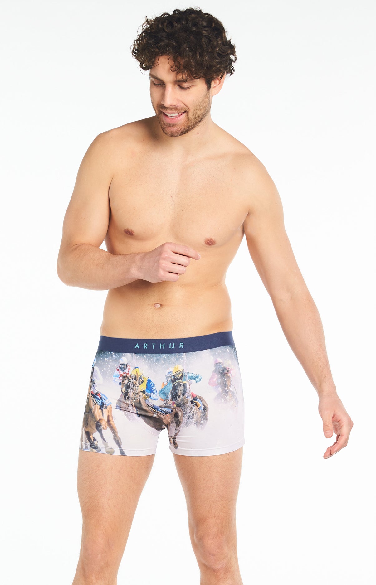 arthur-bob-horse-boxer-homme-multicolore-polyester image 4