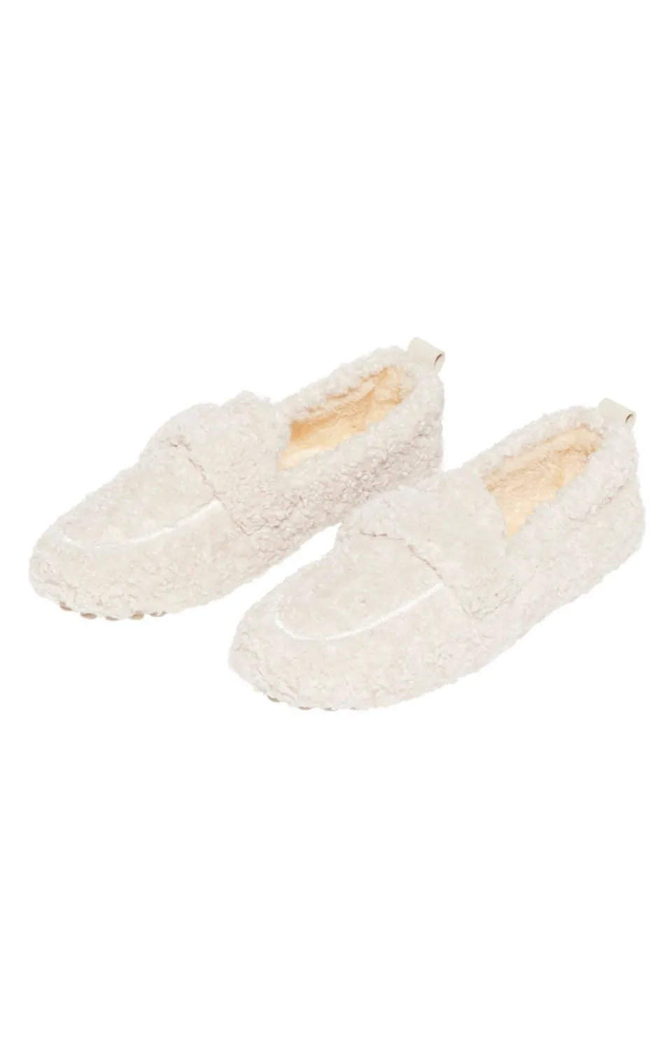 arthur-bob-sherpa-chaussons-femme-cru-40-peluche-antid-rapant image 1