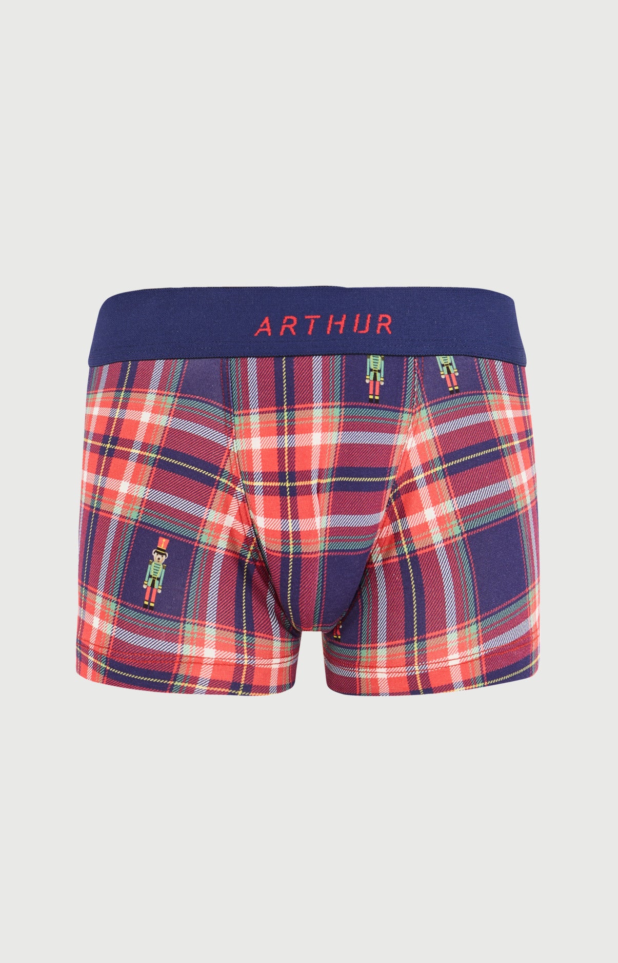 arthur-bob-l-on-boxer-enfant-coton-bio-rouge image 1