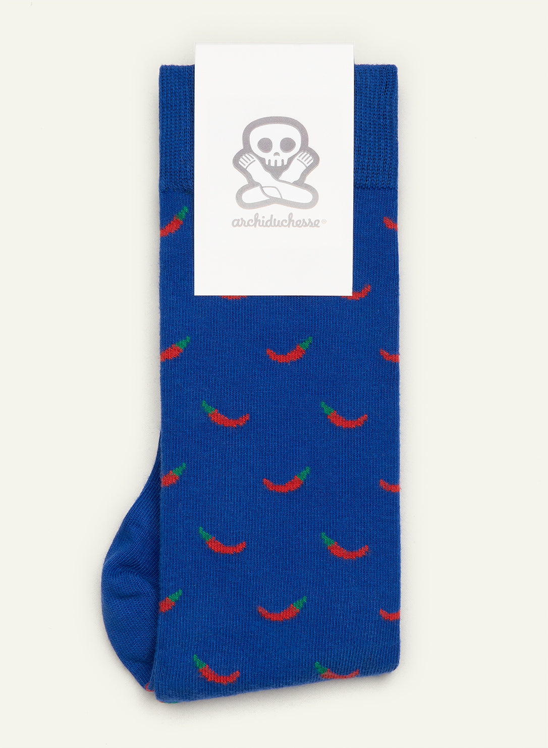 archiduchesse-fantaisie-archi-piquant-bleu-chaussettes-coton image 3