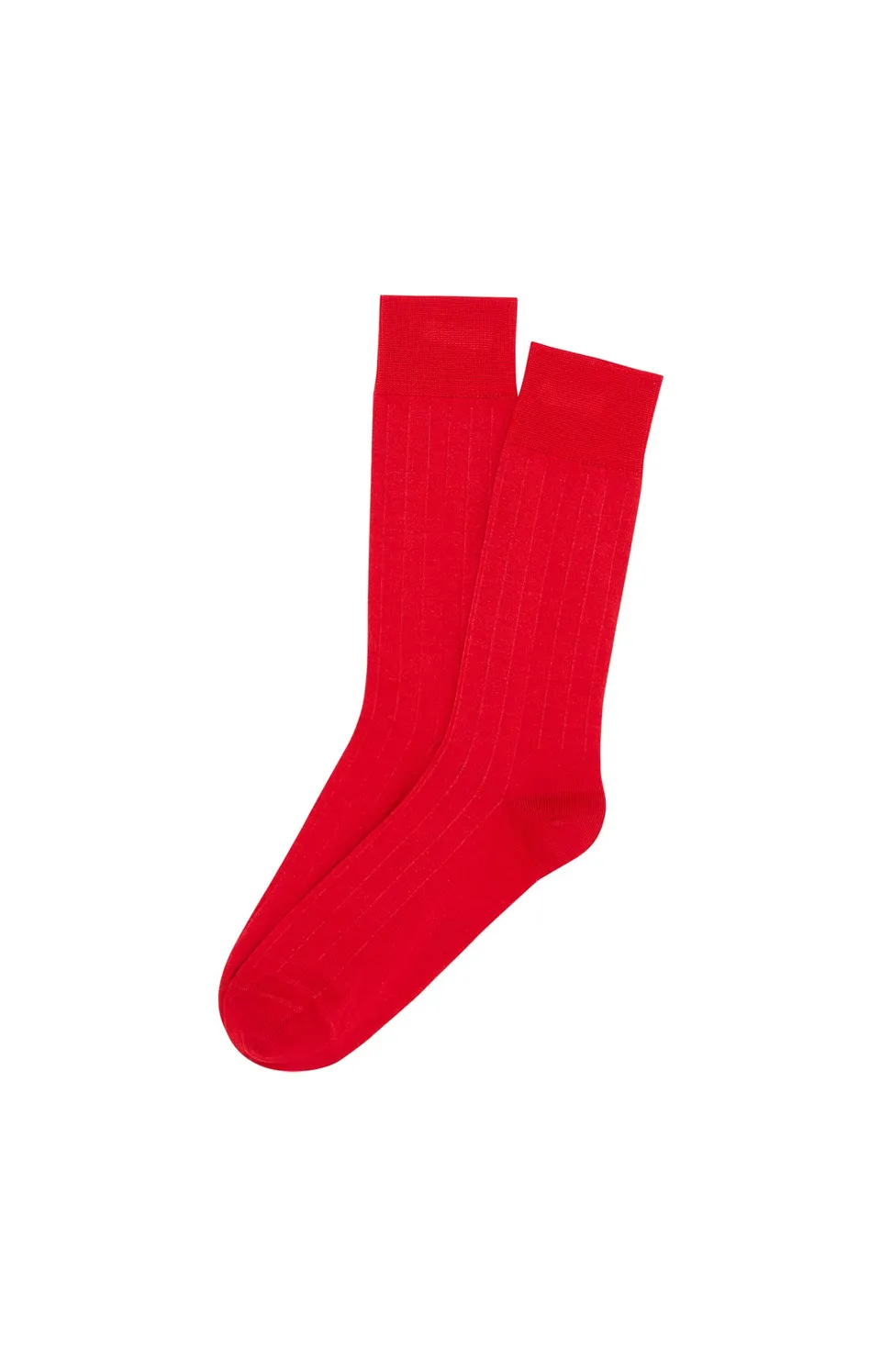 arthur-bob-chaussettes-homme-rouges-laine-coton image 1