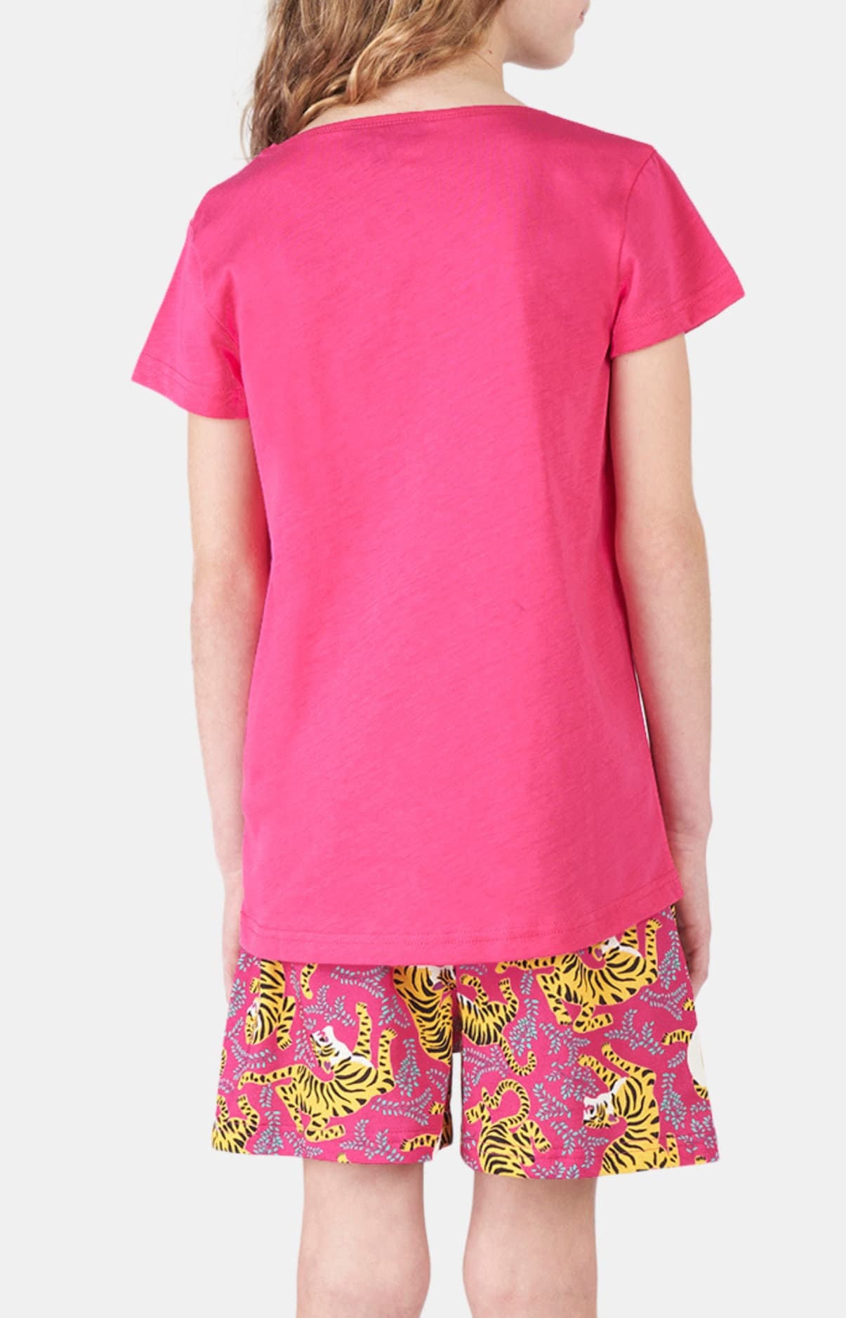 arthur-bob-rebelle-pyjashort-enfant-fushia-coton-bio image 4
