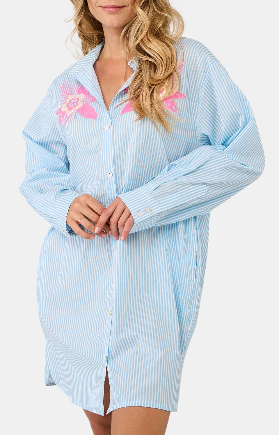 arthur-bob-lila-robe-chemise-nuit-femme-lagon-bio image 4