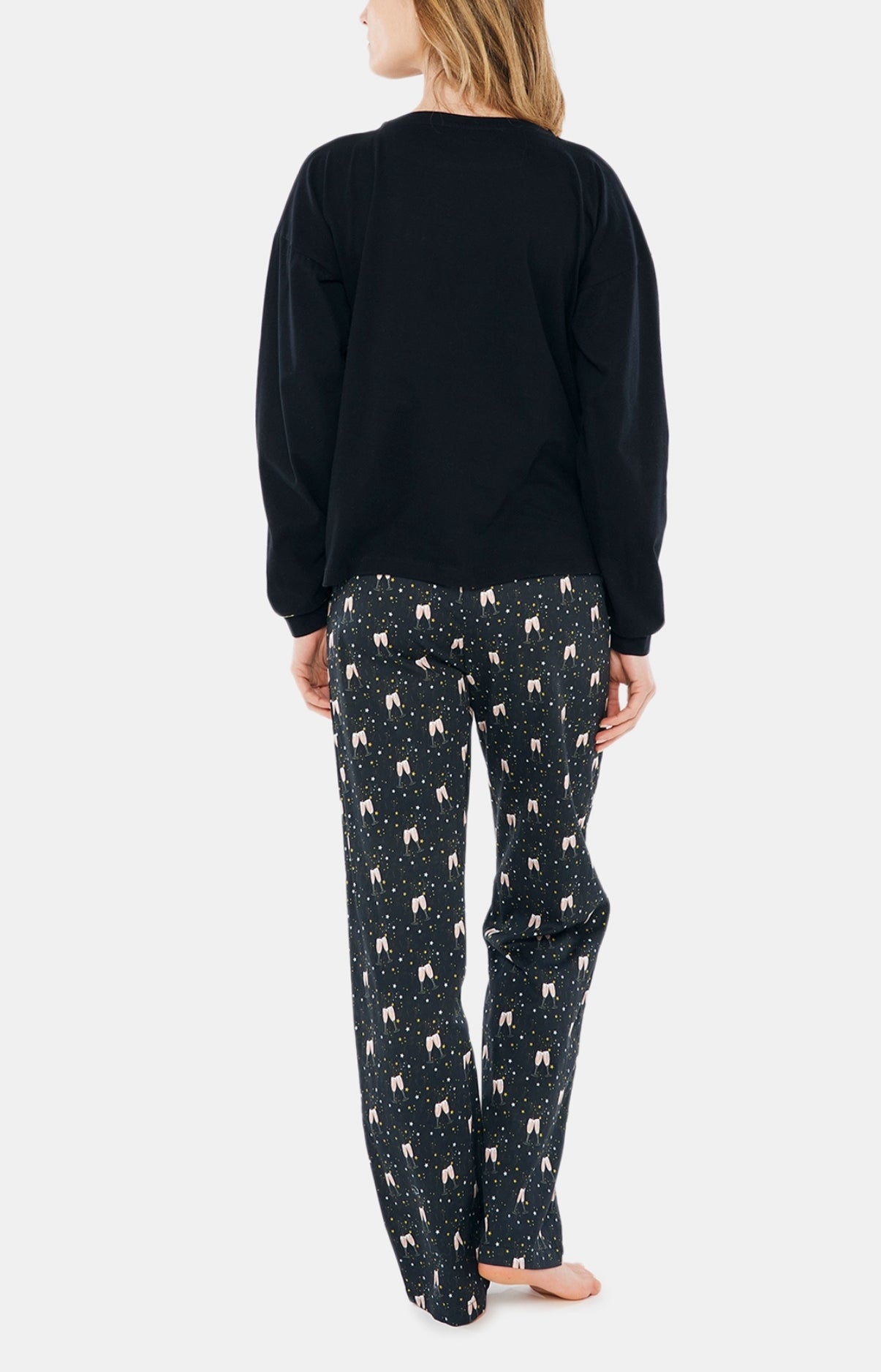 arthur-bob-p-tillante-pyjama-coton-bio-noir-xl image 4