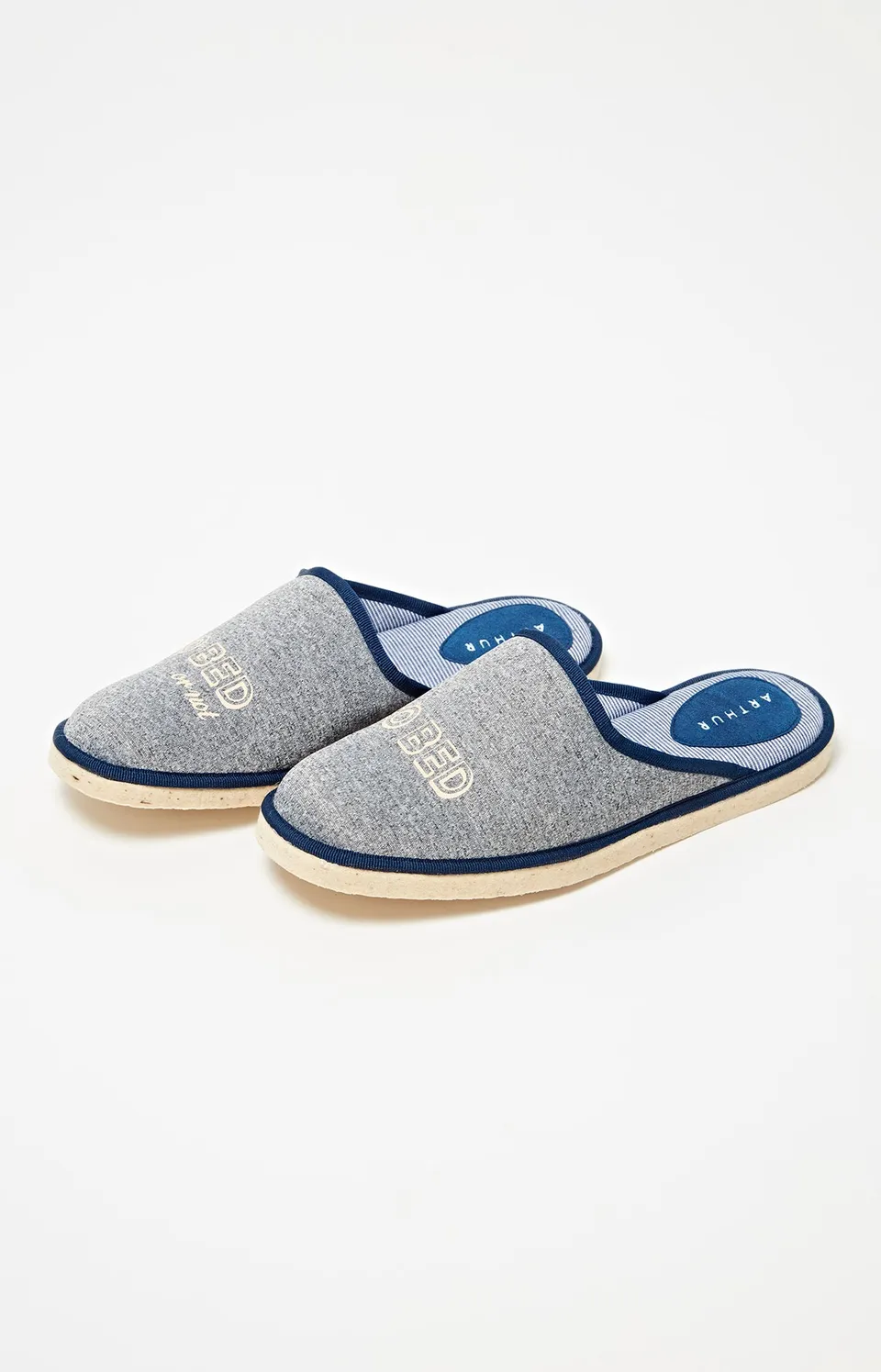 arthur-bob-mules-bed-or-not-to-bed-gris-43 image 1