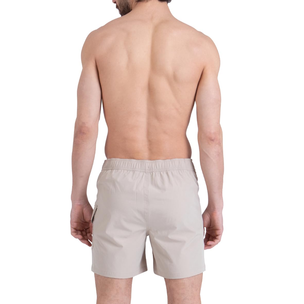 athena-traveler-stretch-bermuda-bain-homme-beige-taille-l image 6
