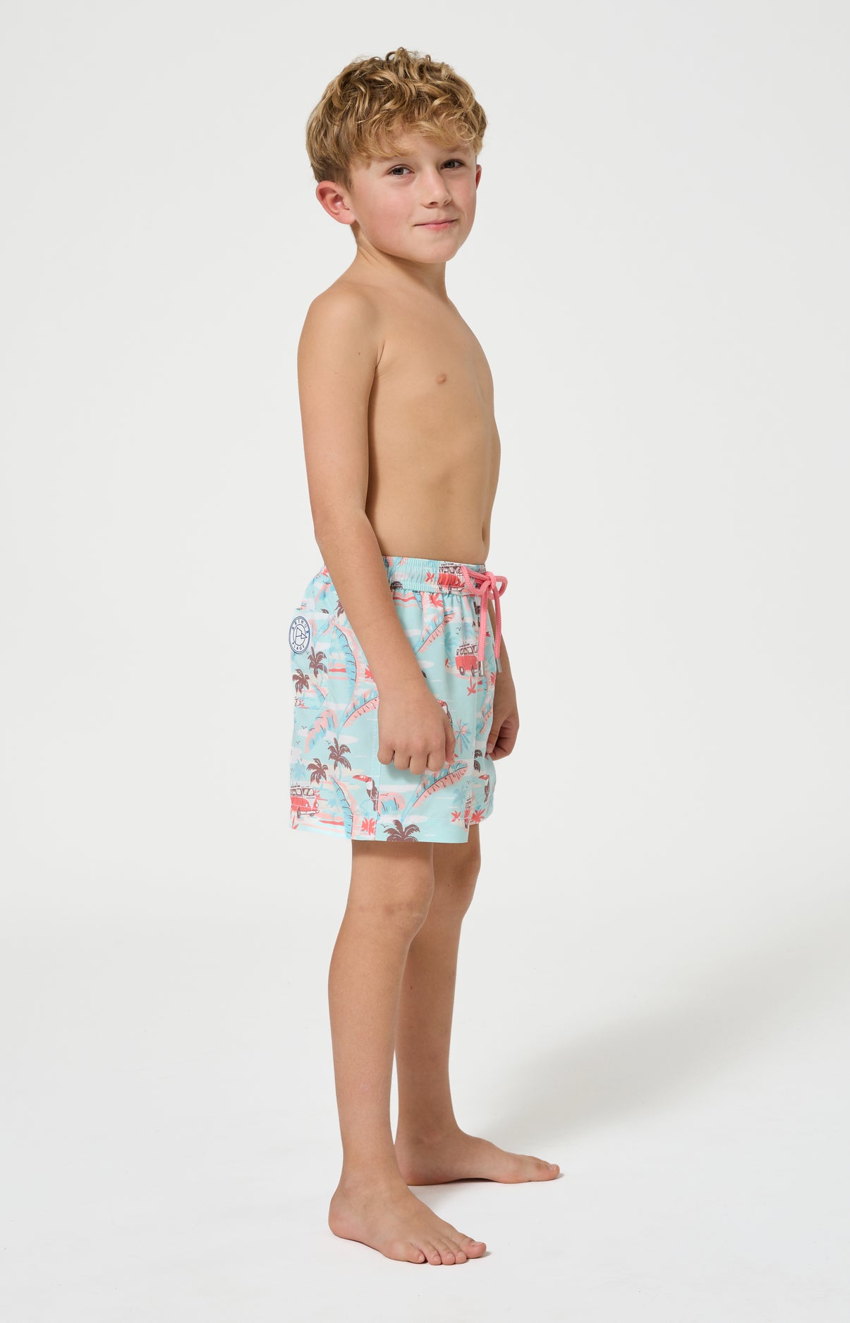 arthur-bob-short-de-bain-enfant-van-life-mint-8a image 4