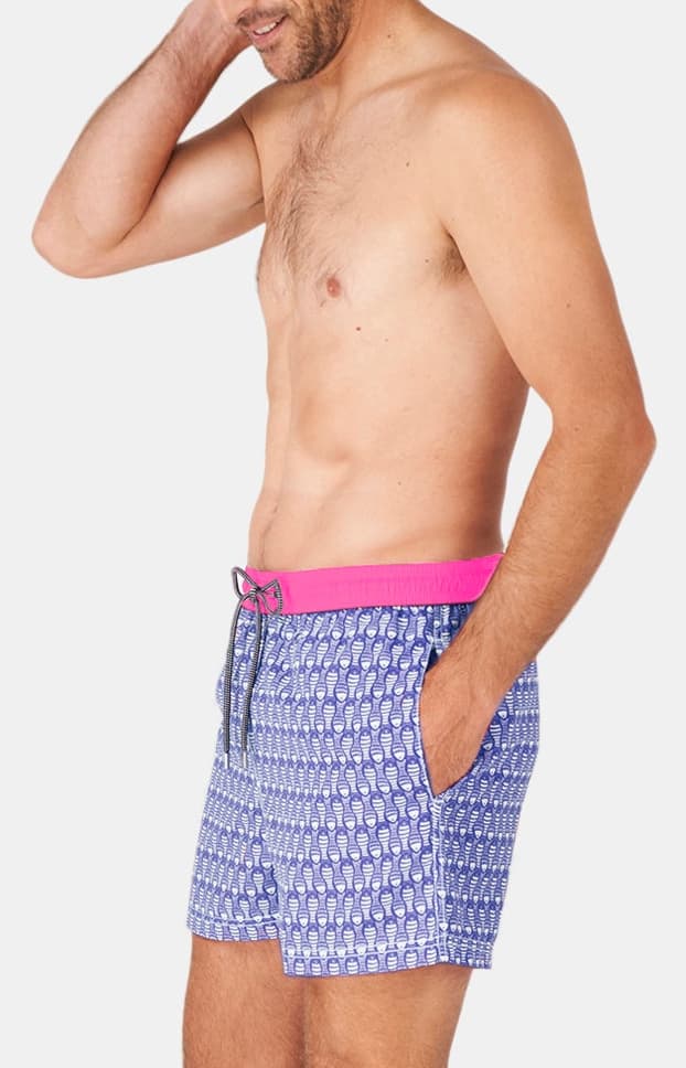 arthur-bob-fish-short-de-bain-bleu-recycl image 4