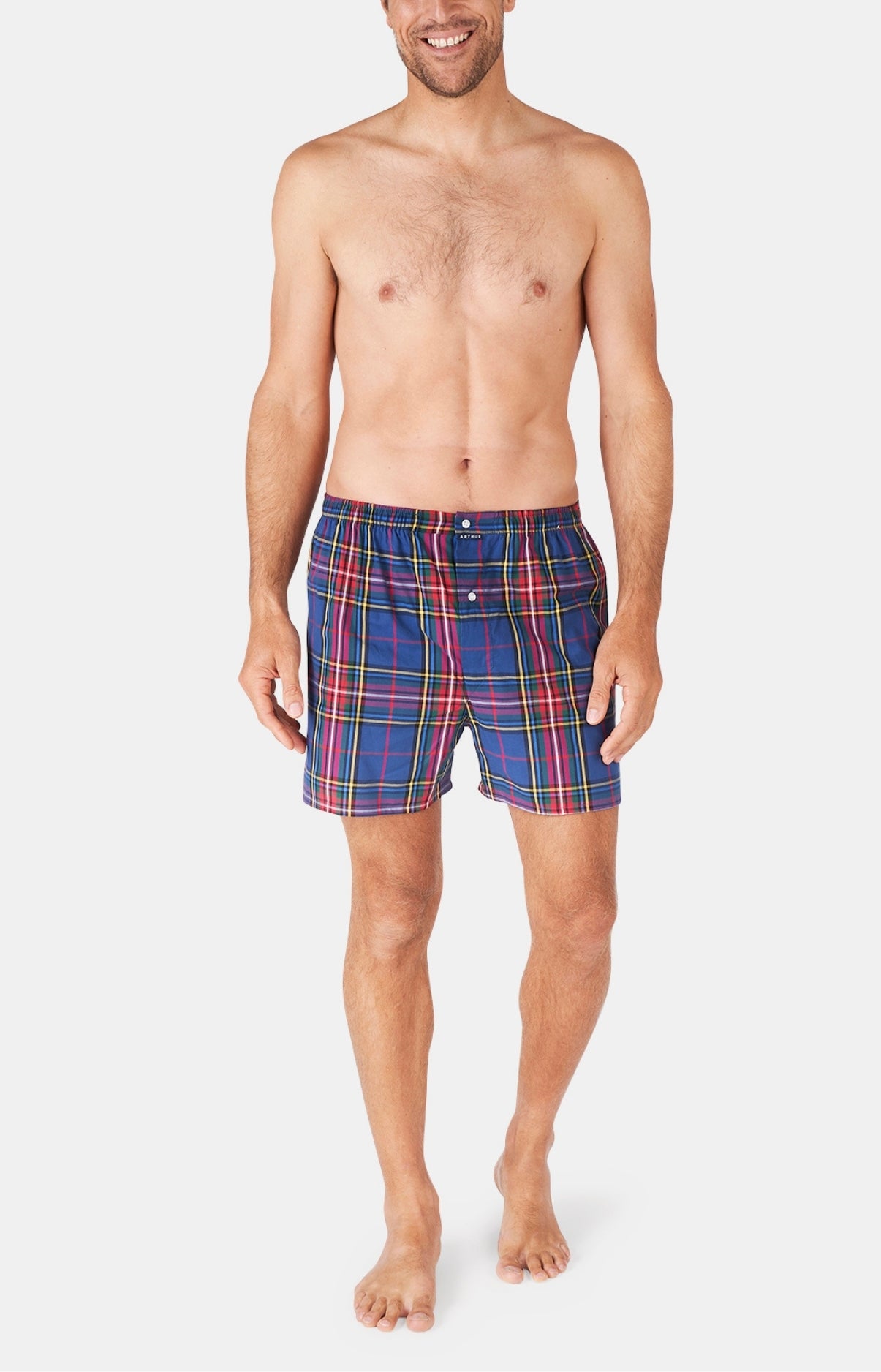 arthur-le-club-cale-on-1058-multicolore-coton-bio image 1