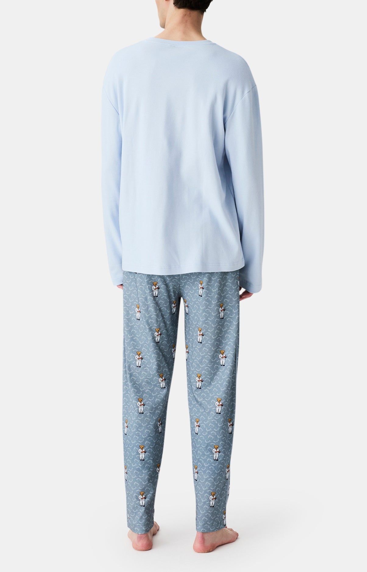 arthur-bob-esprit-livre-pyjama-homme-gris-coton-bio-s-xxl image 6