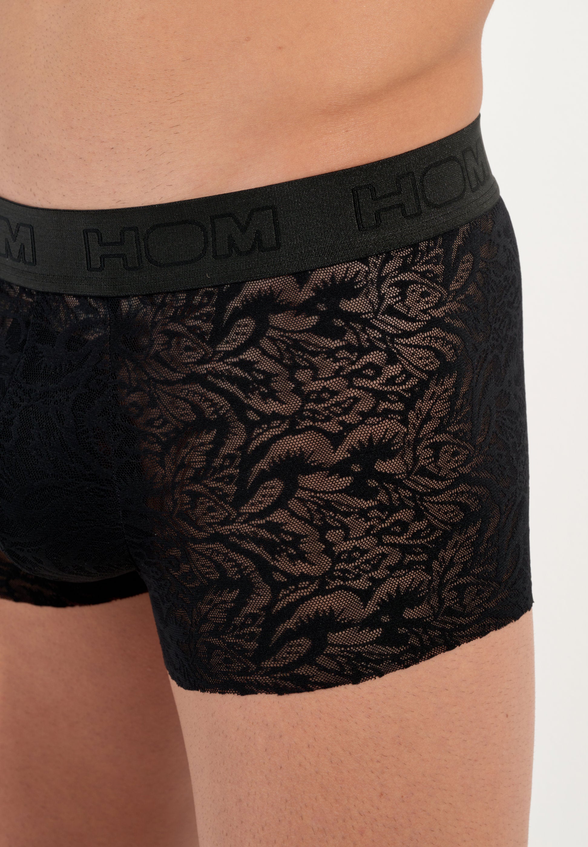 hom-free-cut-lace-boxer-trunk-dentelle-noir image 5