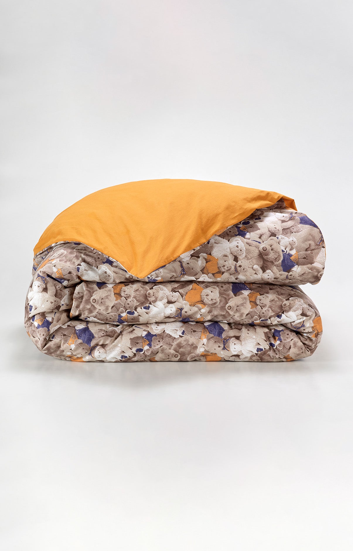 arthur-bob-parure-de-lit-adulte-teddy-noisette image 3