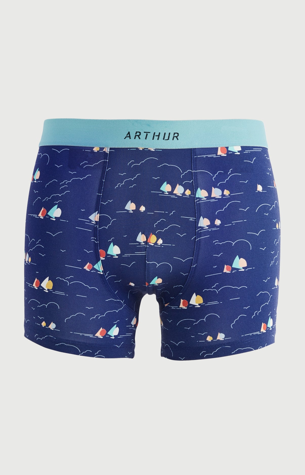 arthur-bob-tranquill-t-boxer-homme-marine-coton-bio image 3