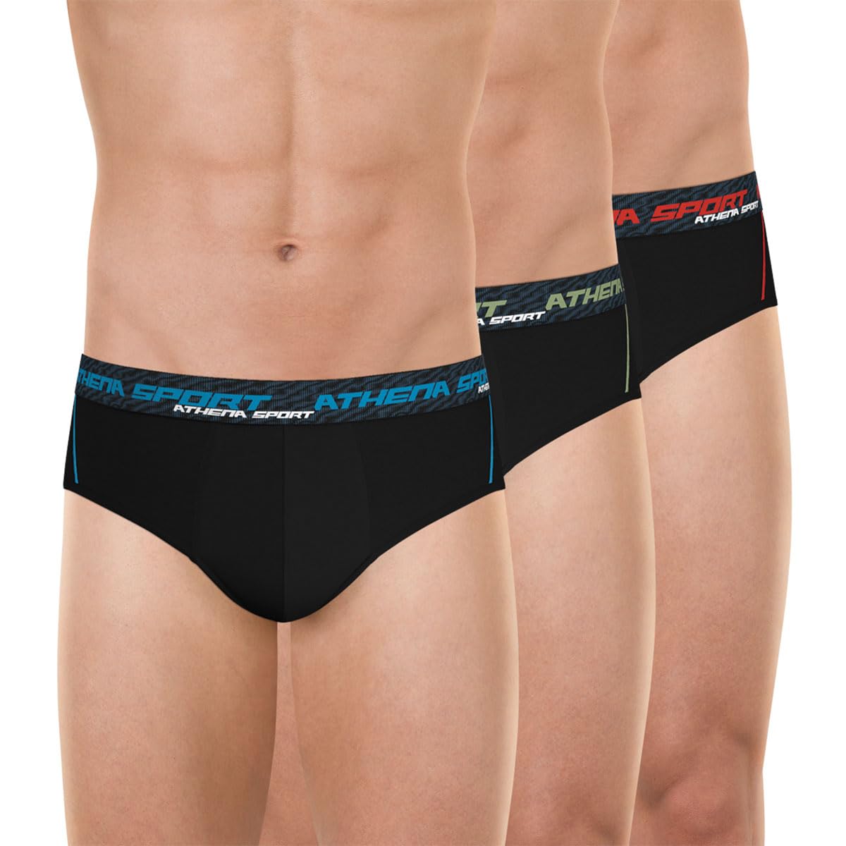 athena-training-dry-lot-3-slips-sport-microfibre-noir image 1