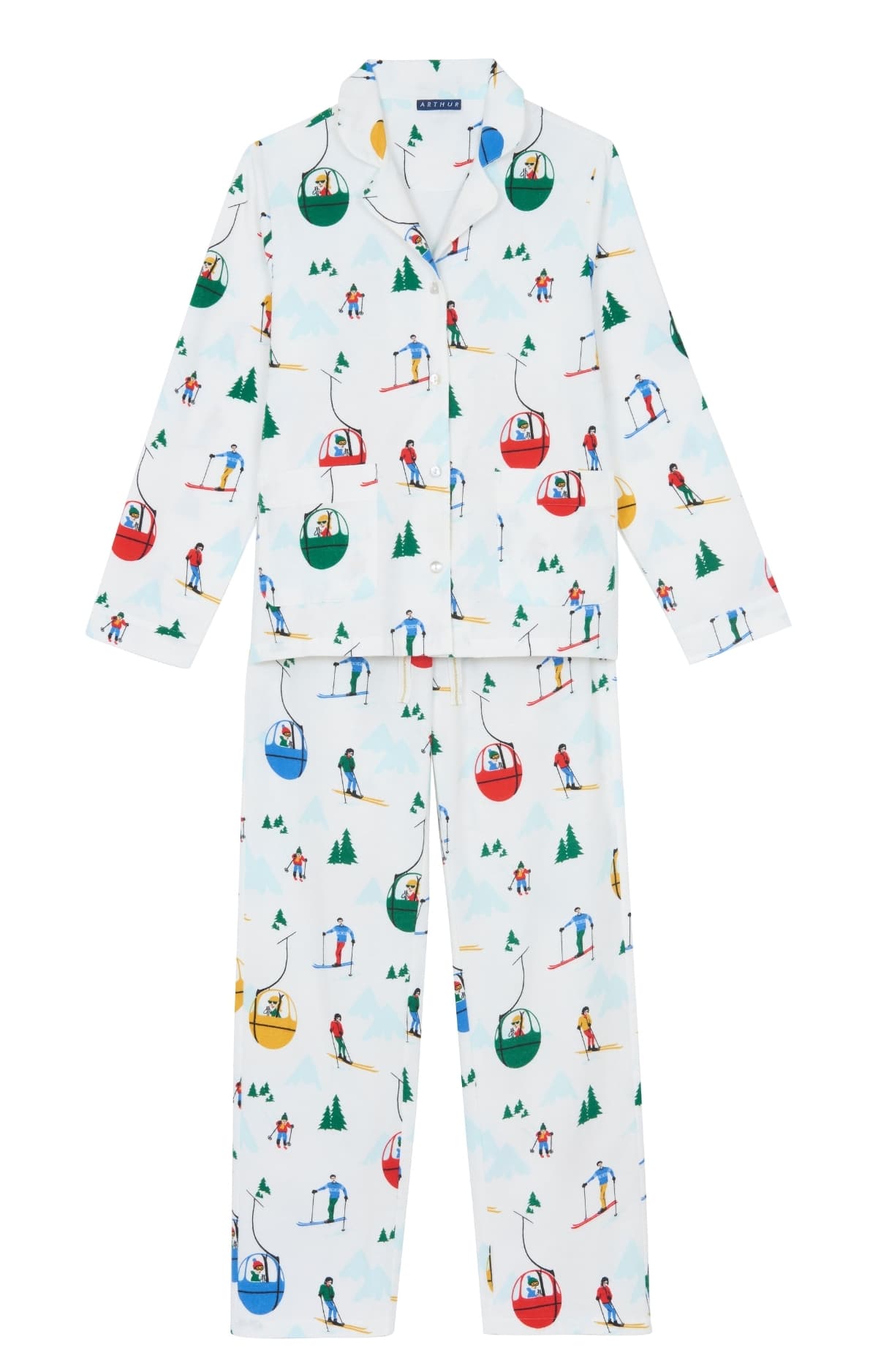 arthur-bob-mont-pyjama-pilou-blanc-l-chemise image 3