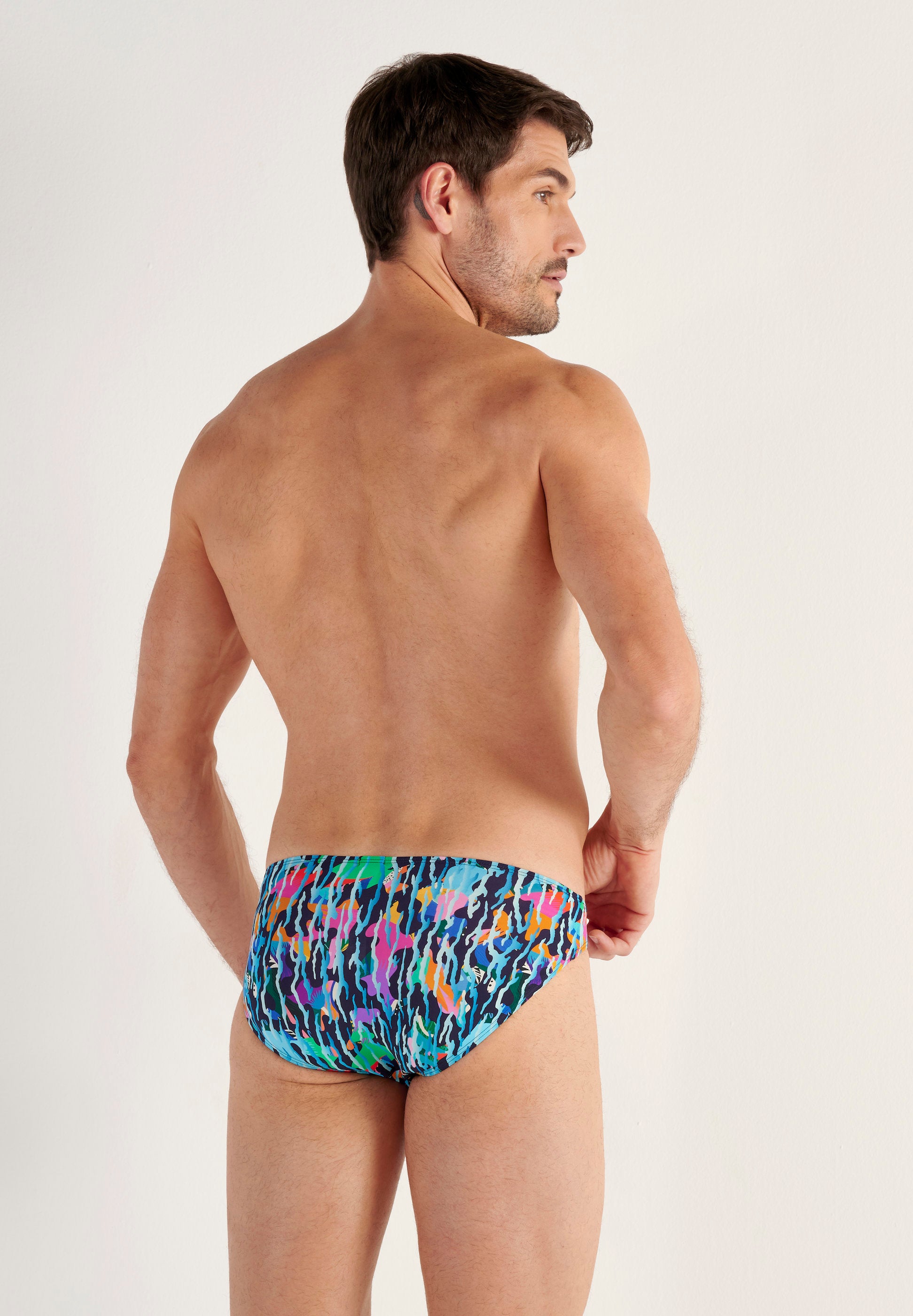 hom-funky-styles-micro-slip-homme-z-bre-bleu-marine image 3