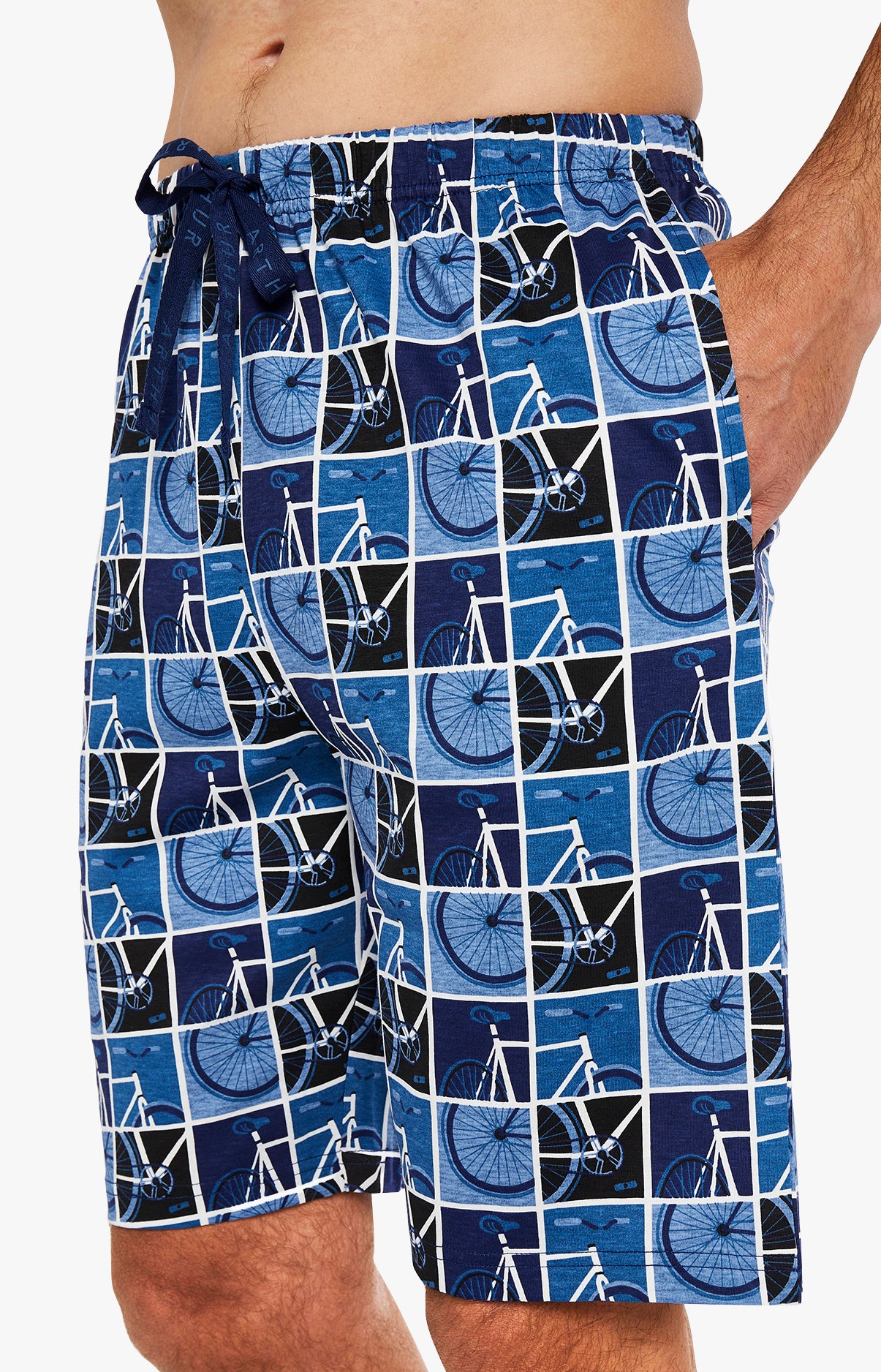 arthur-bob-c-est-mon-rayon-pyjashort-marine-coton-bio image 6