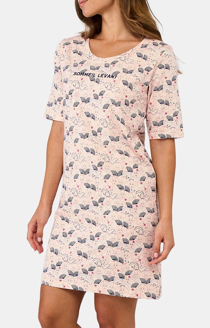 arthur-bob-sommeil-levant-chemise-nuit-poudre image 5