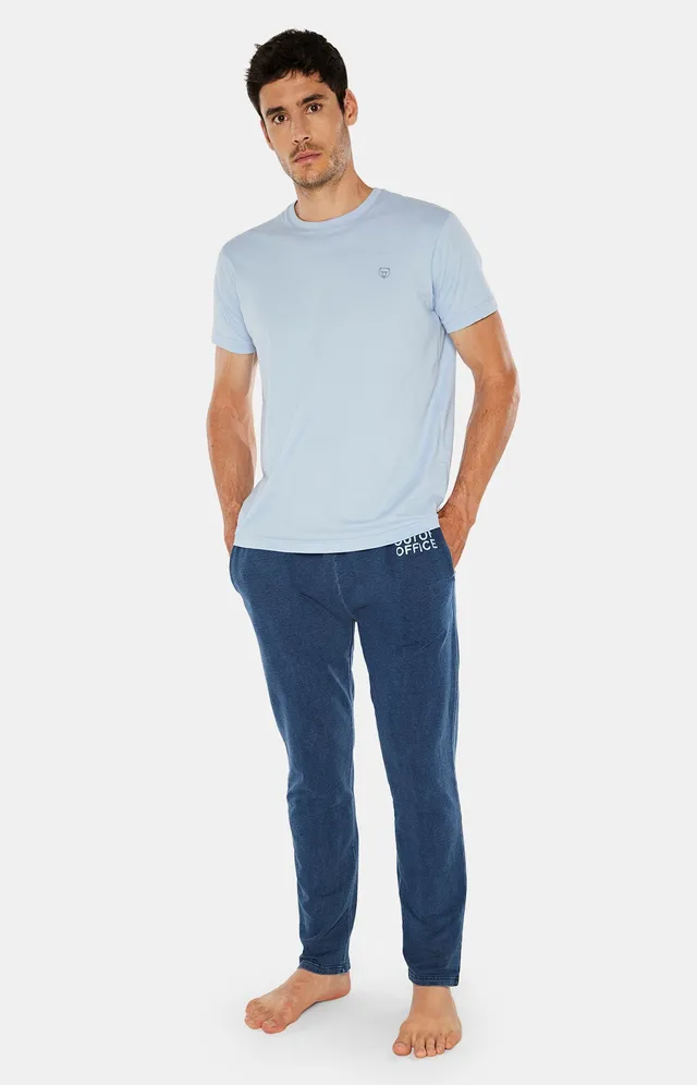 arthur-bob-tee-shirt-uni-ciel-coton-bio-homme image 1