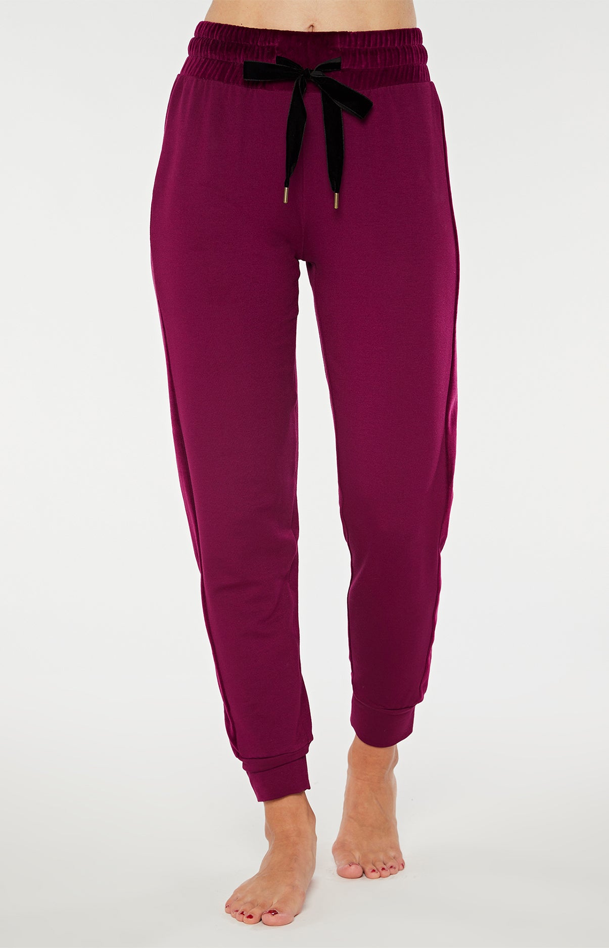 arthur-bob-belle-de-nuit-pyjama-femme-violet-coton-m image 4
