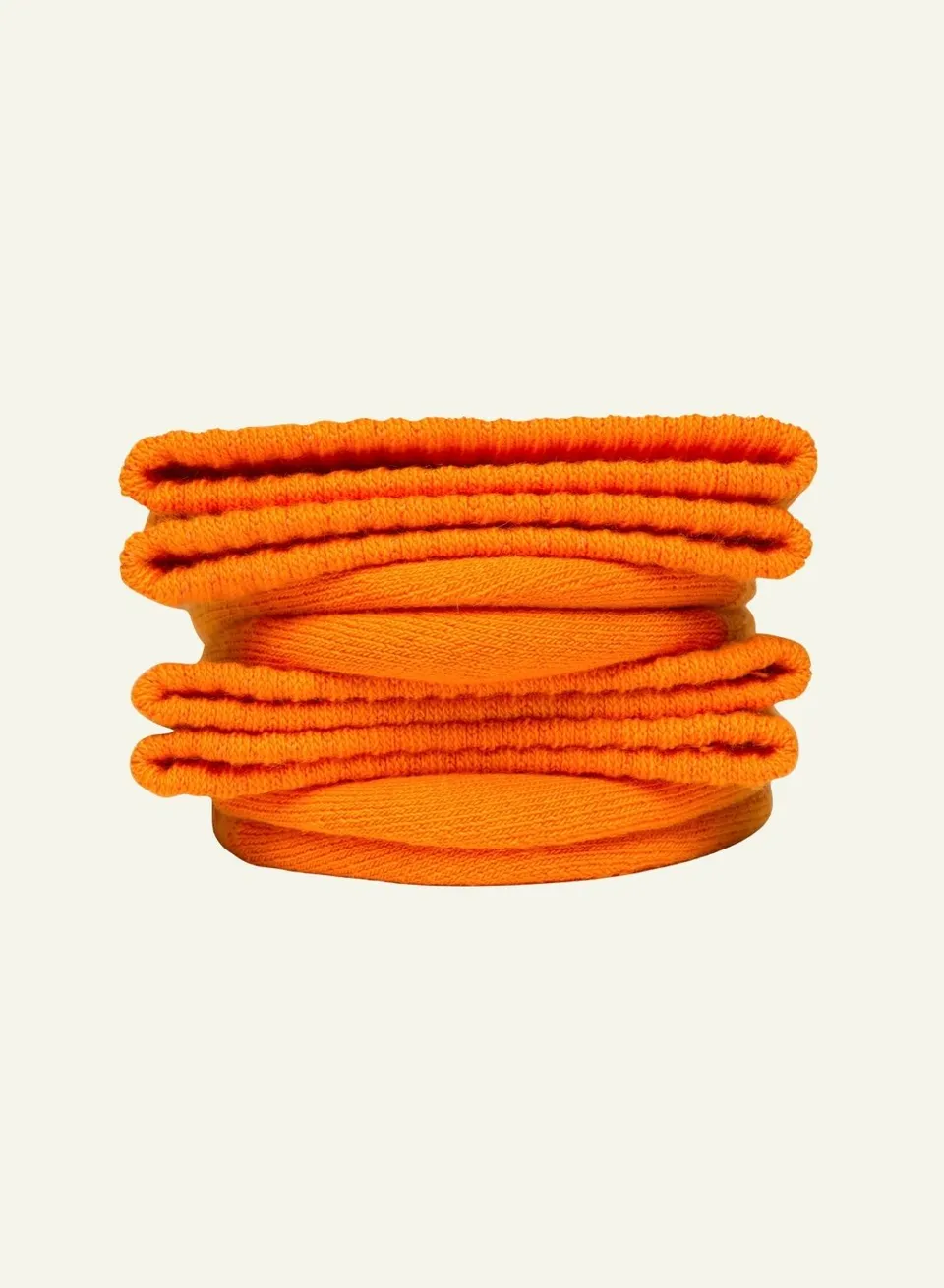 archiduchesse-bouclette-orange-mandarine-chaussettes-chaudes-coton image 1
