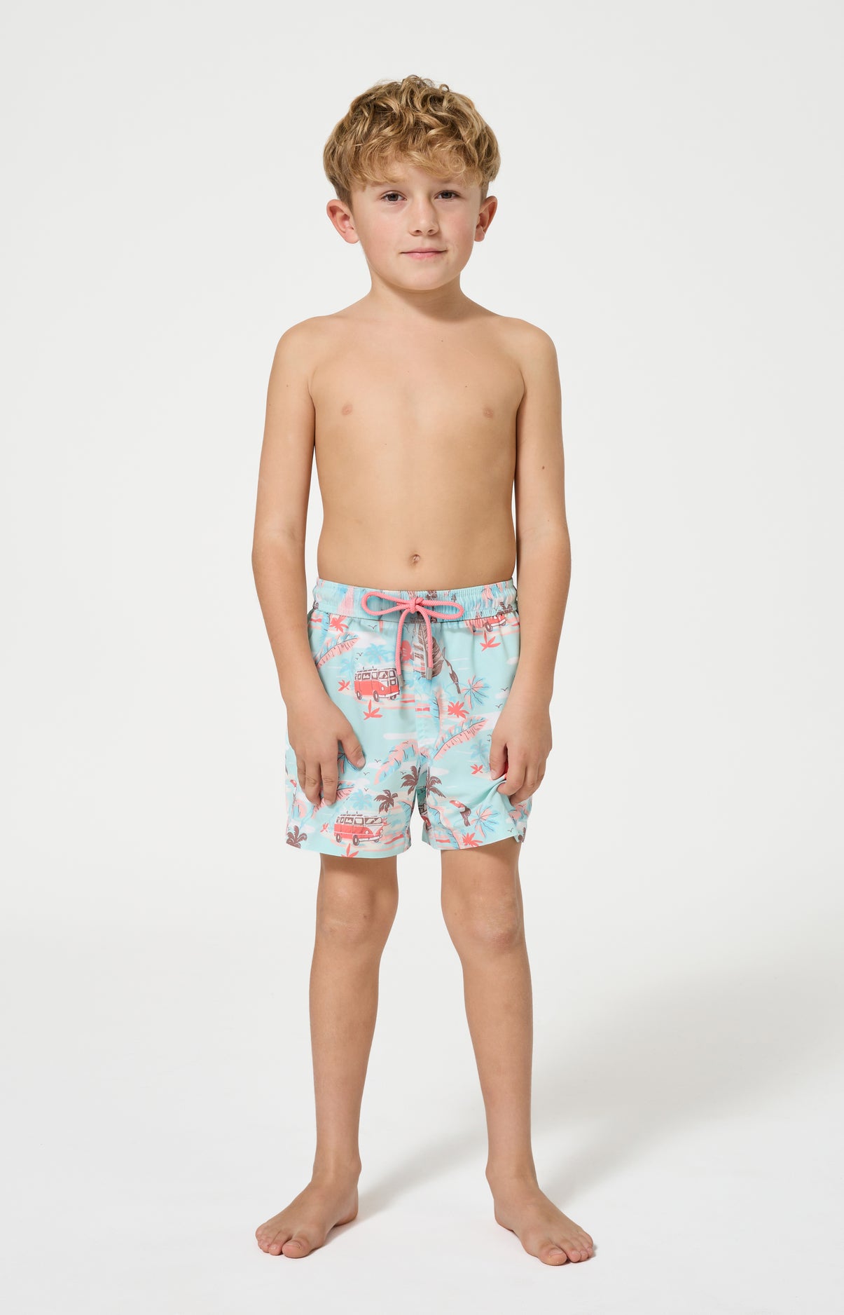 arthur-bob-short-de-bain-enfant-van-life-mint-8a image 1