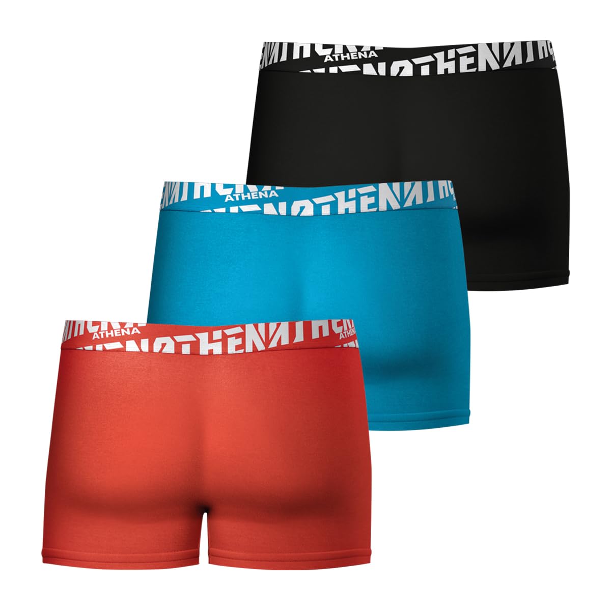athena-easy-sport-lot-3-boxers-homme-noir-microfibre-sport image 3