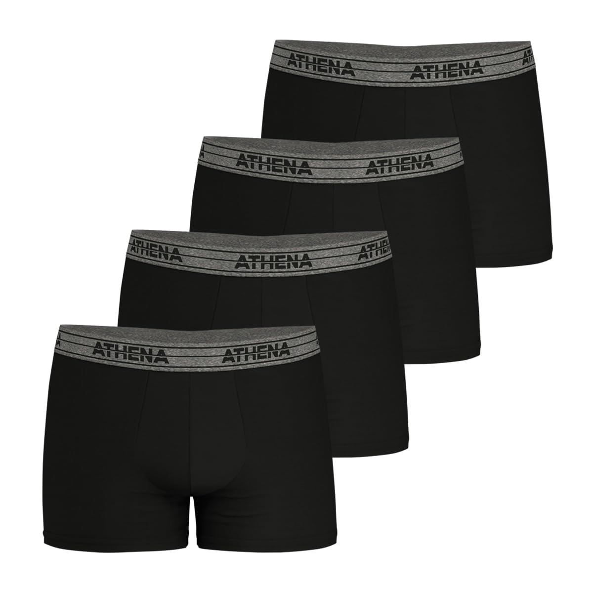 athena-ecopack-boxer-homme-m-lot-de-4-coton-stretch image 8