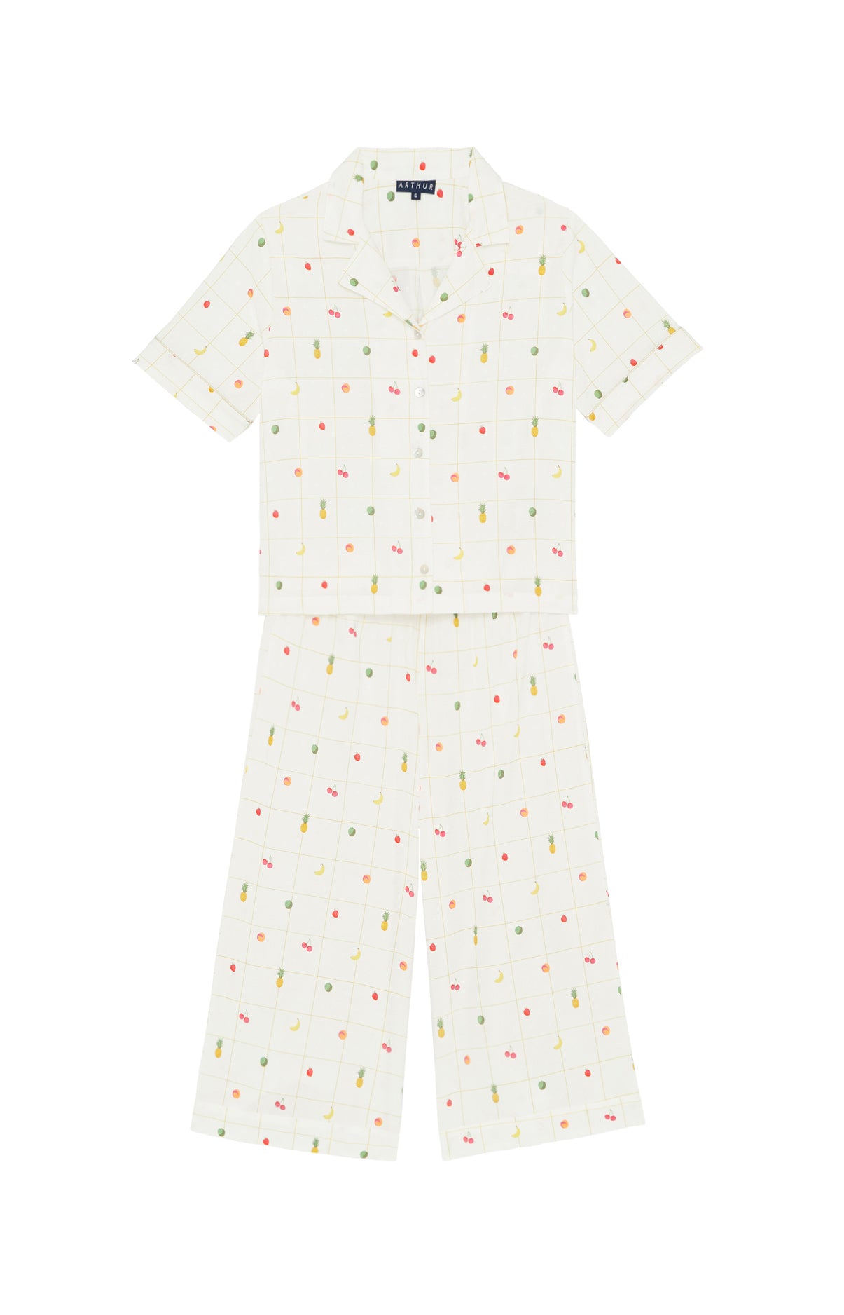 arthur-bob-vitamines-pyjama-femme-multicolore-coton image 3