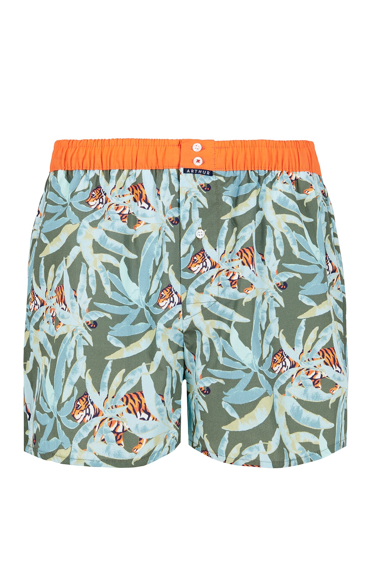 arthur-le-club-n-1052-cale-on-coton-bio-kaki image 3