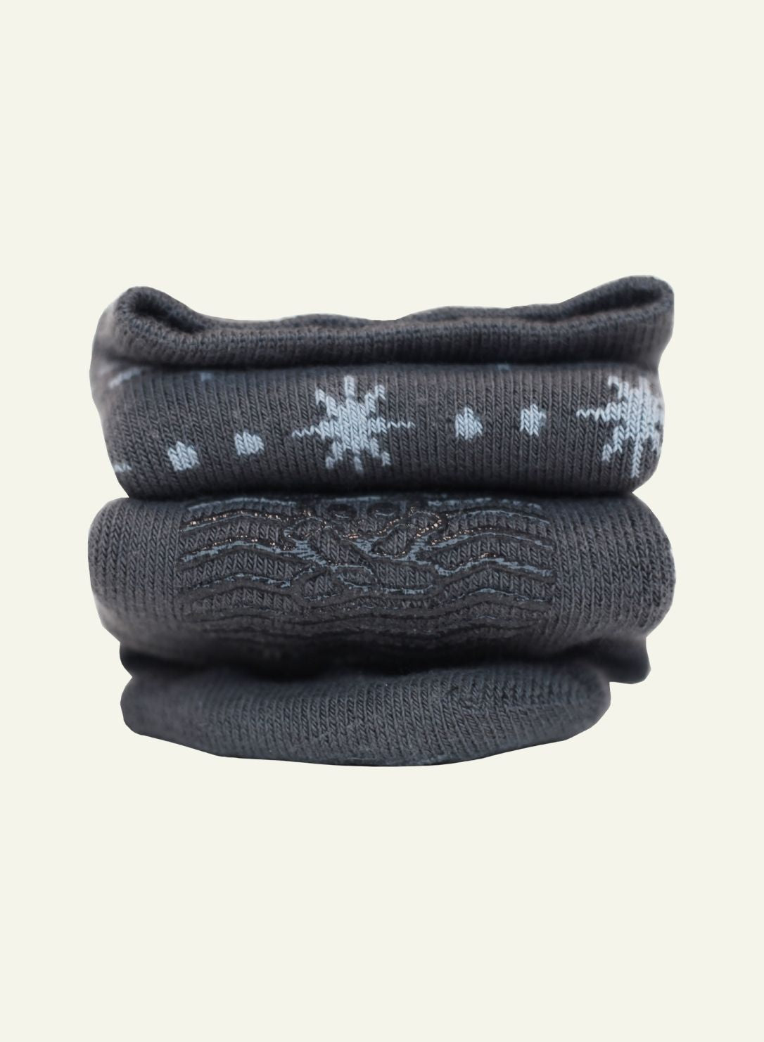archiduchesse-cocooning-chauchons-gris-chaussons-antid-rapants image 1