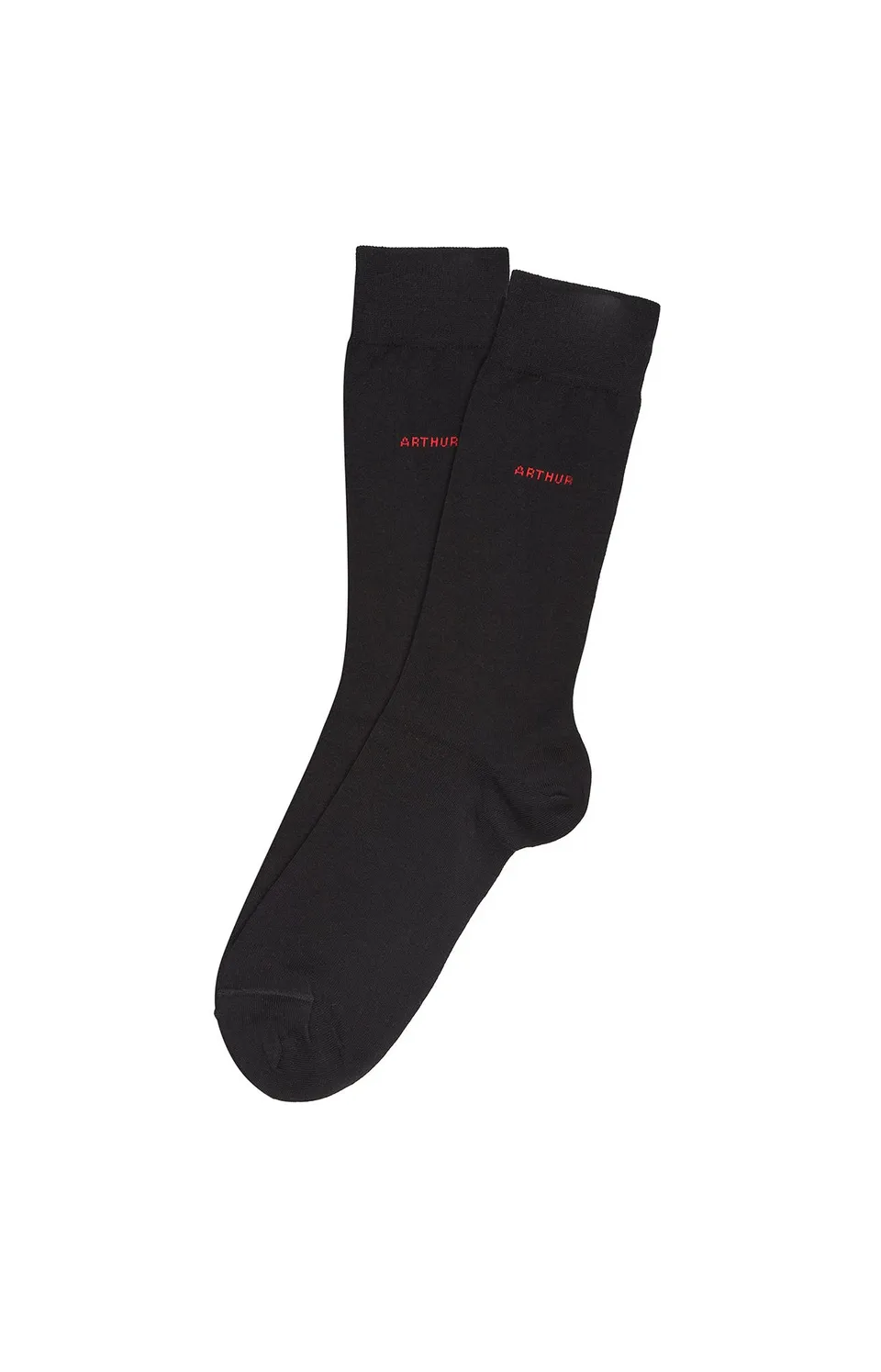 arthur-chaussettes-coton-homme-noir-coton-bio image 1