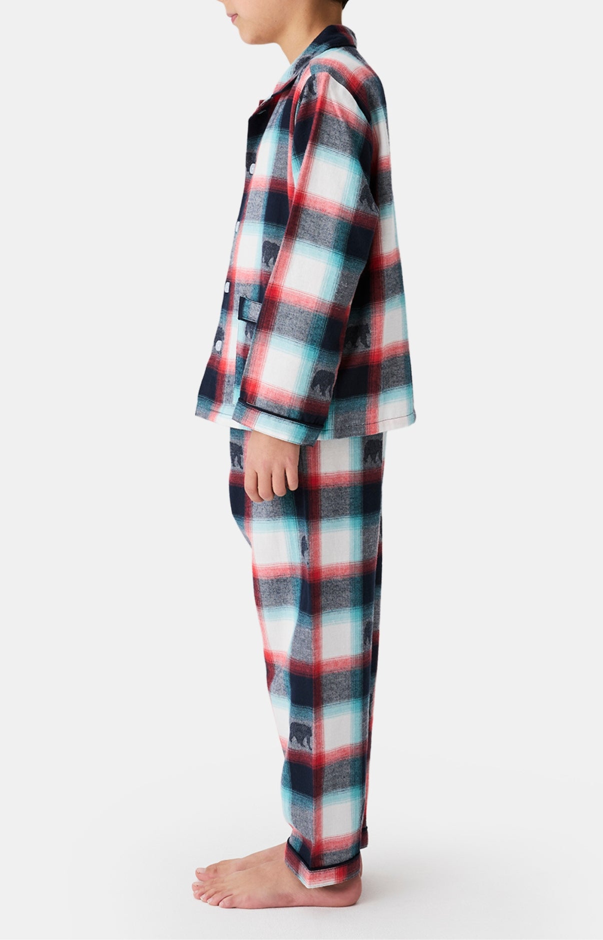 arthur-bob-pyjama-bouton-enfant-ours-bear-flanelle image 5