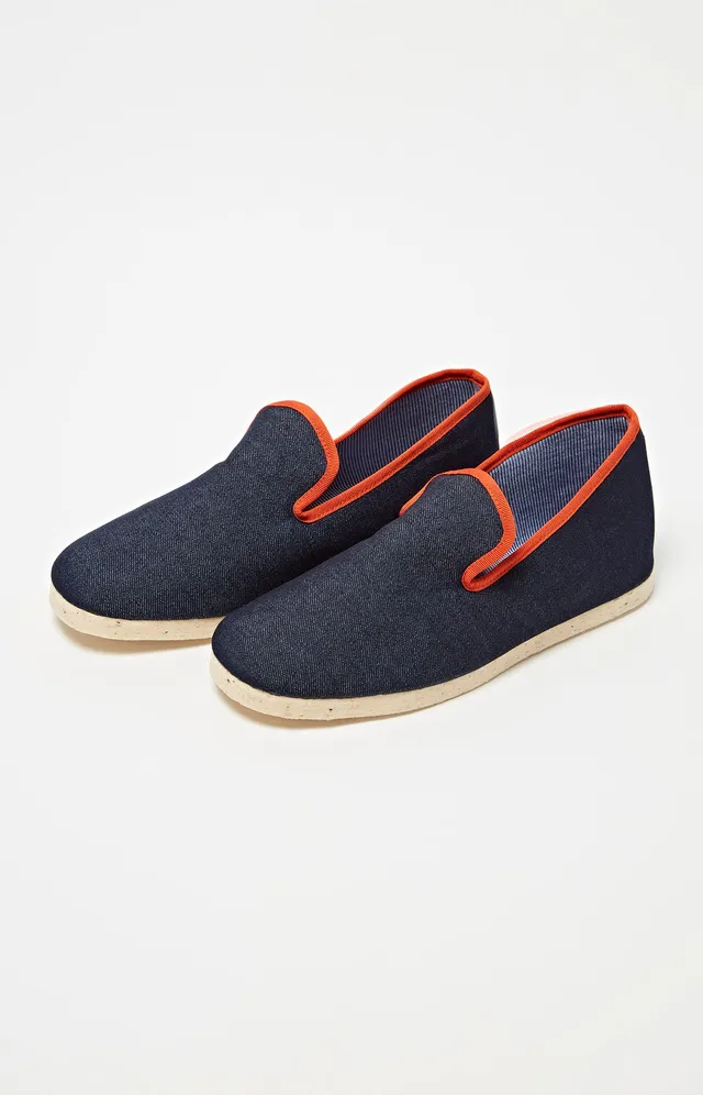 arthur-bob-charentaises-indigo-unies image 1