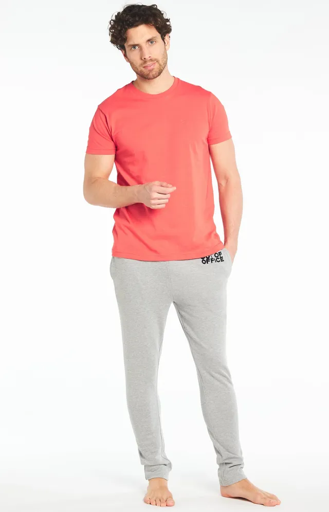 arthur-bob-tee-shirt-uni-rouge-coton-bio image 1