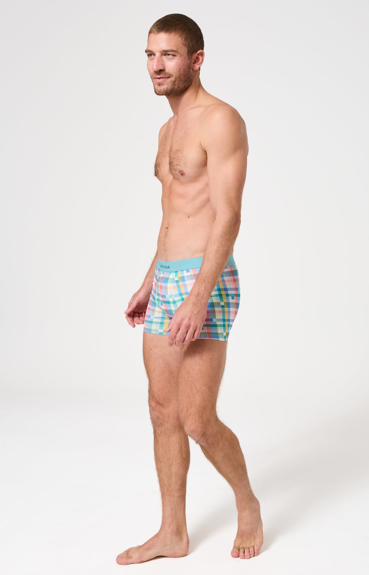 arthur-bob-mosaique-boxer-coton-bio-multicolore-homme image 5
