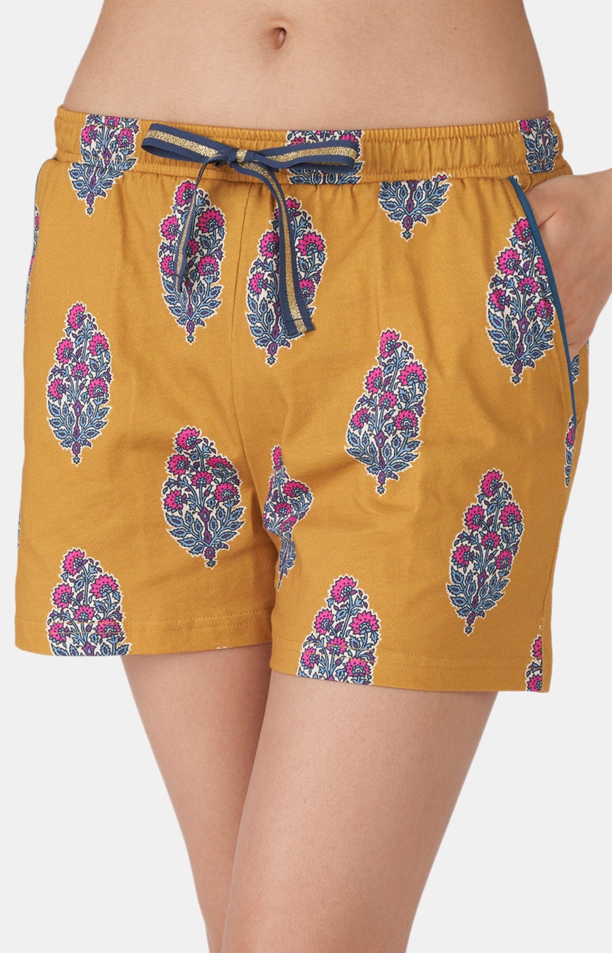 arthur-bob-holie-ocre-short-pyjama-coton-bio image 2