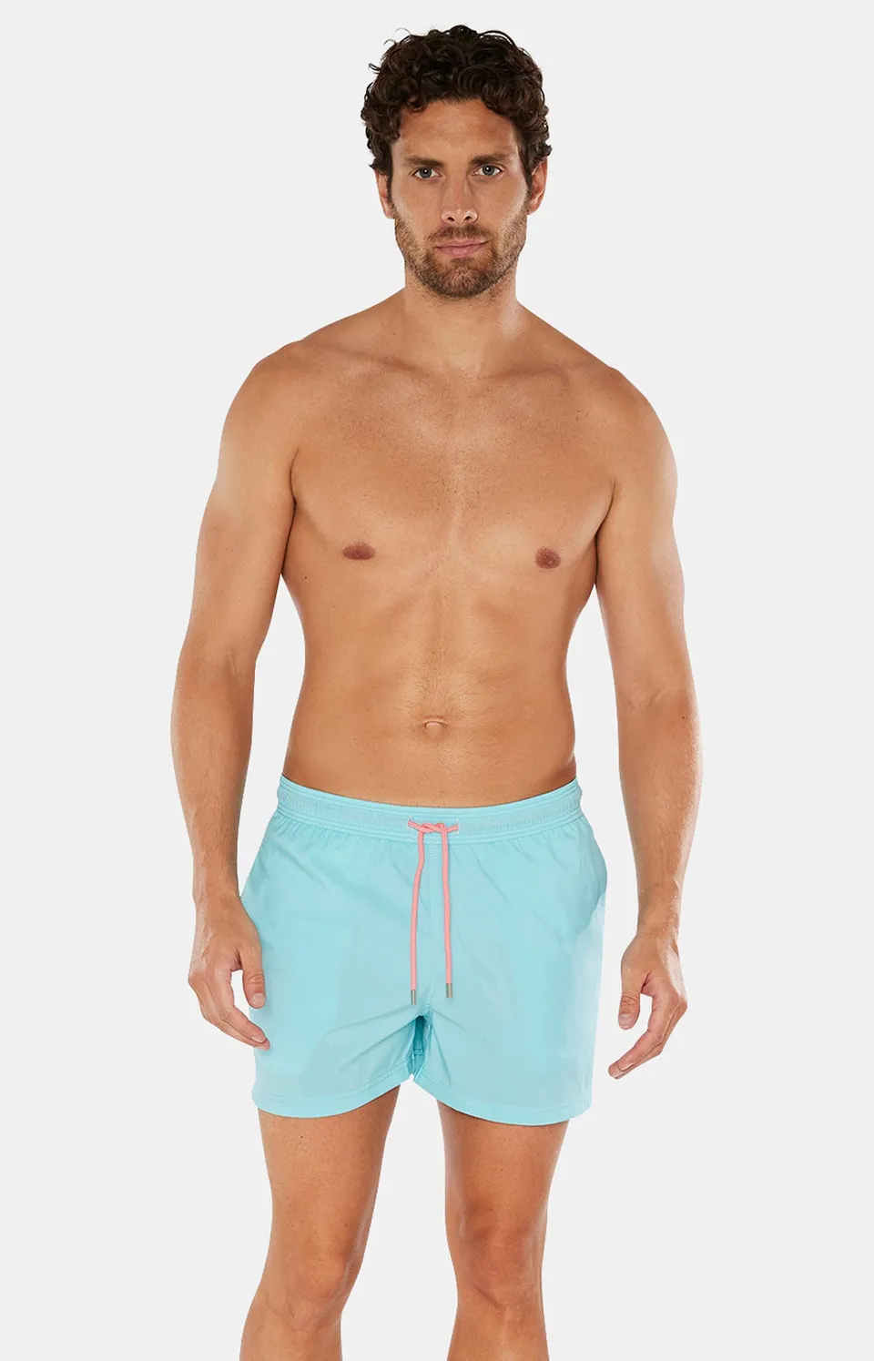 arthur-bob-lagon-short-de-bain-recycle-bleu-lagon image 1