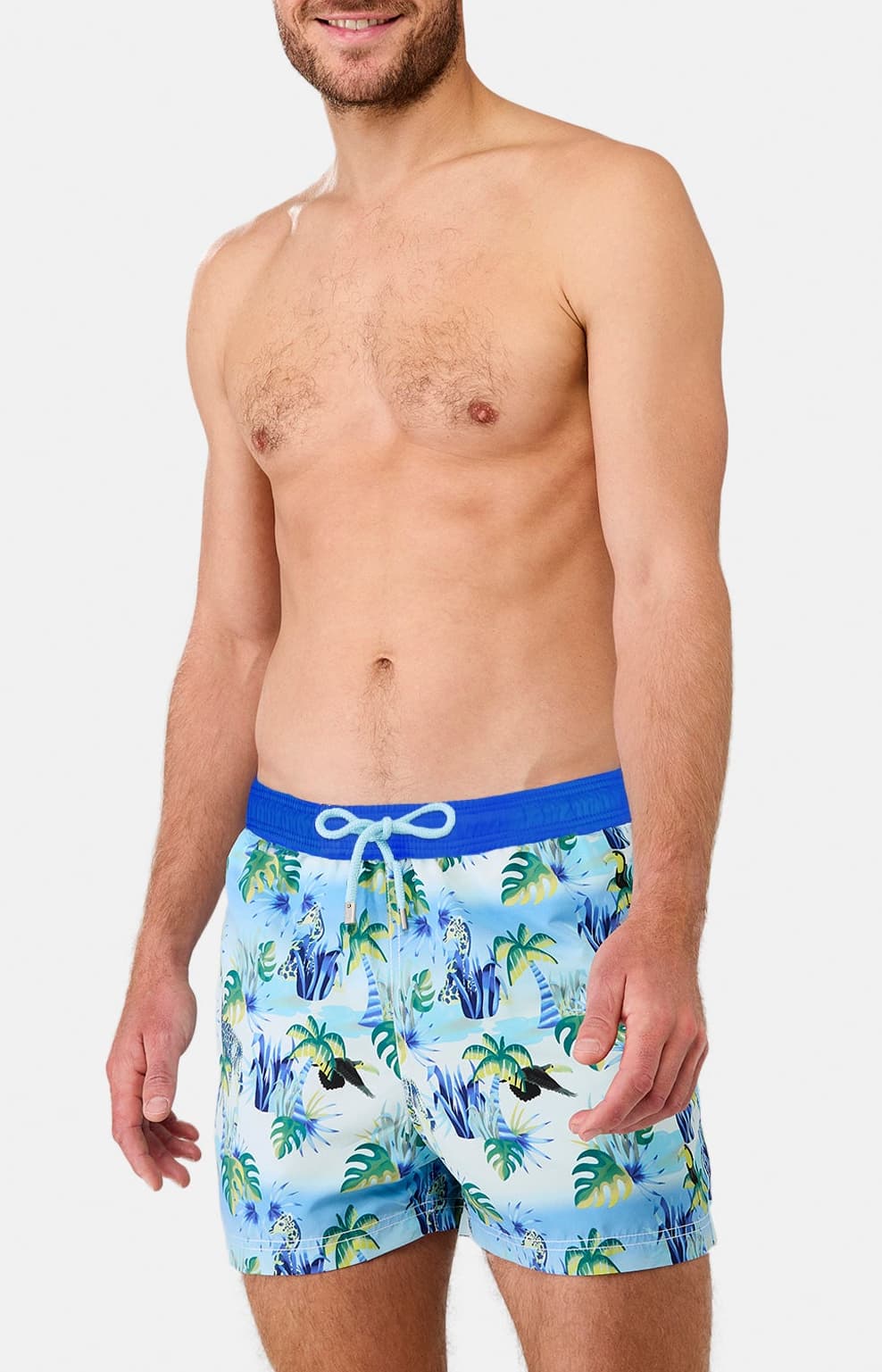 arthur-bob-oasif-short-de-bain-homme-bleu-m-recycl image 1