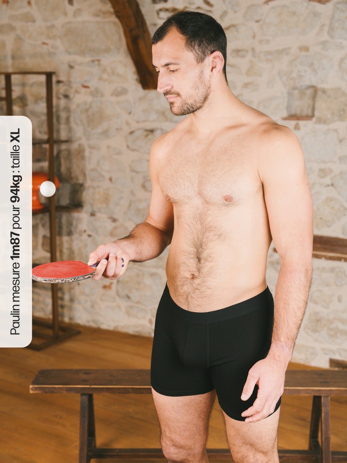 p-trone-boxer-sport-mi-long-homme-noir-3e-g-n-ration image 8
