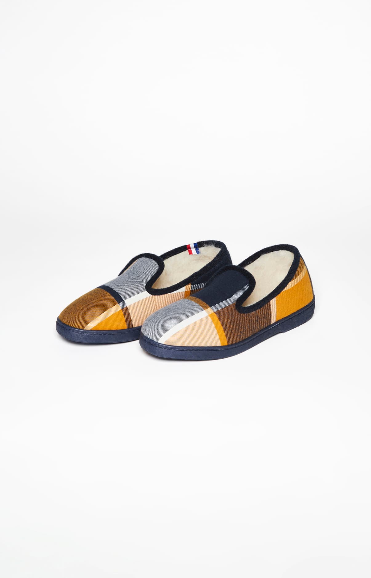 arthur-bob-happy-40-charentaises-homme-gold-laine image 2