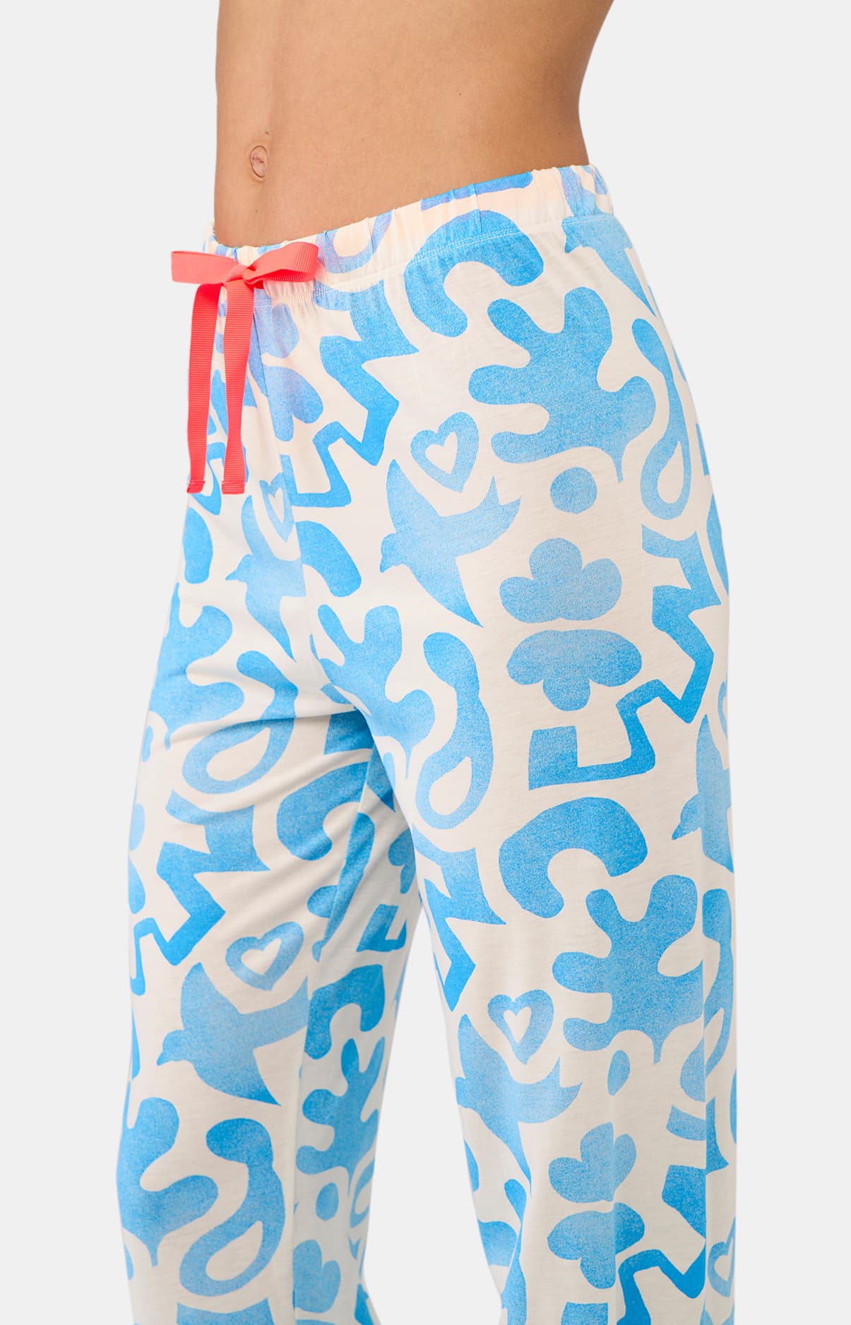 arthur-bob-matis-pyjama-femme-bleu-lyocell-coton image 4