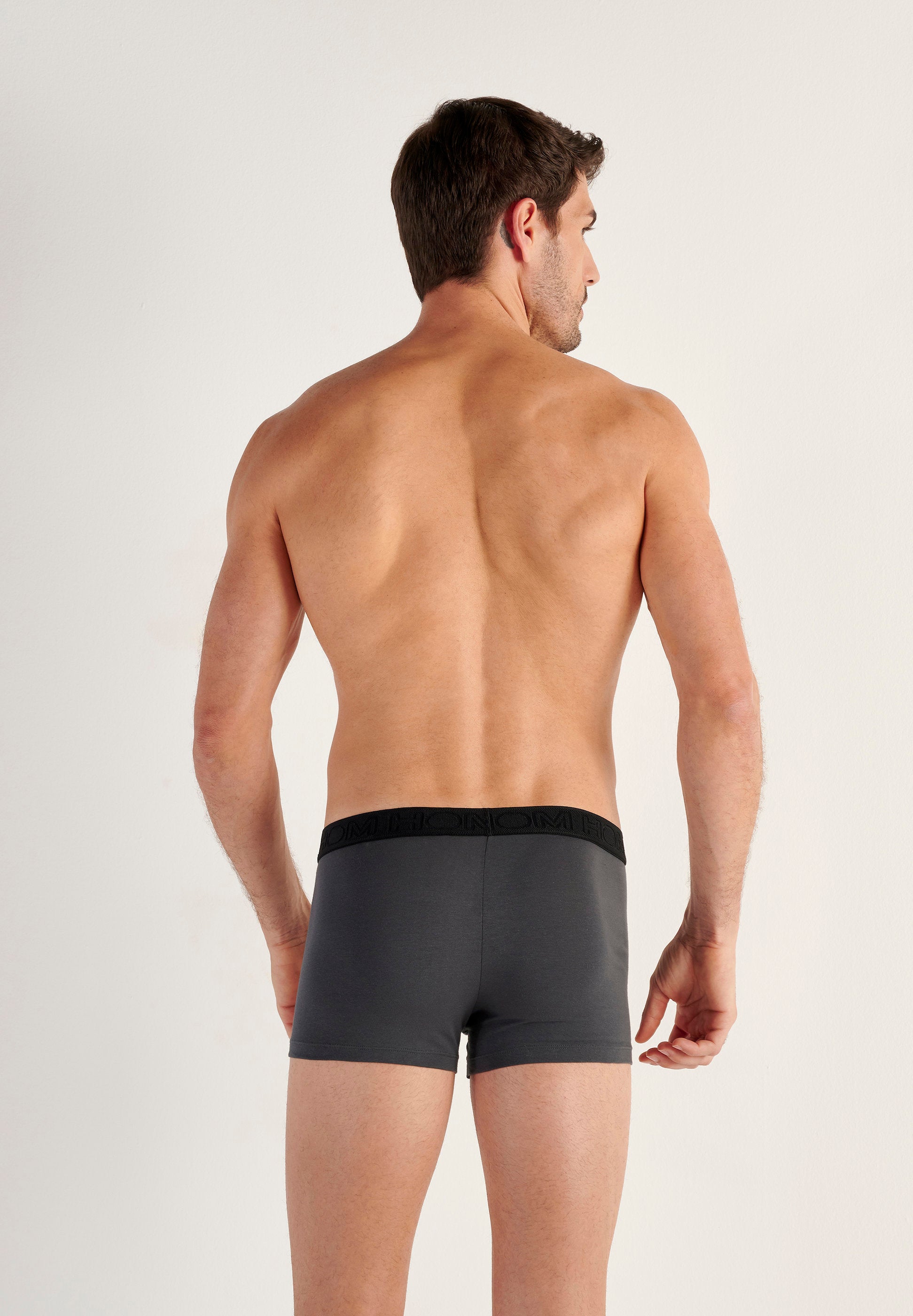 hom-ho1-boxerlines-2-boxer-homme-noir-gris-lot-2-coton image 3