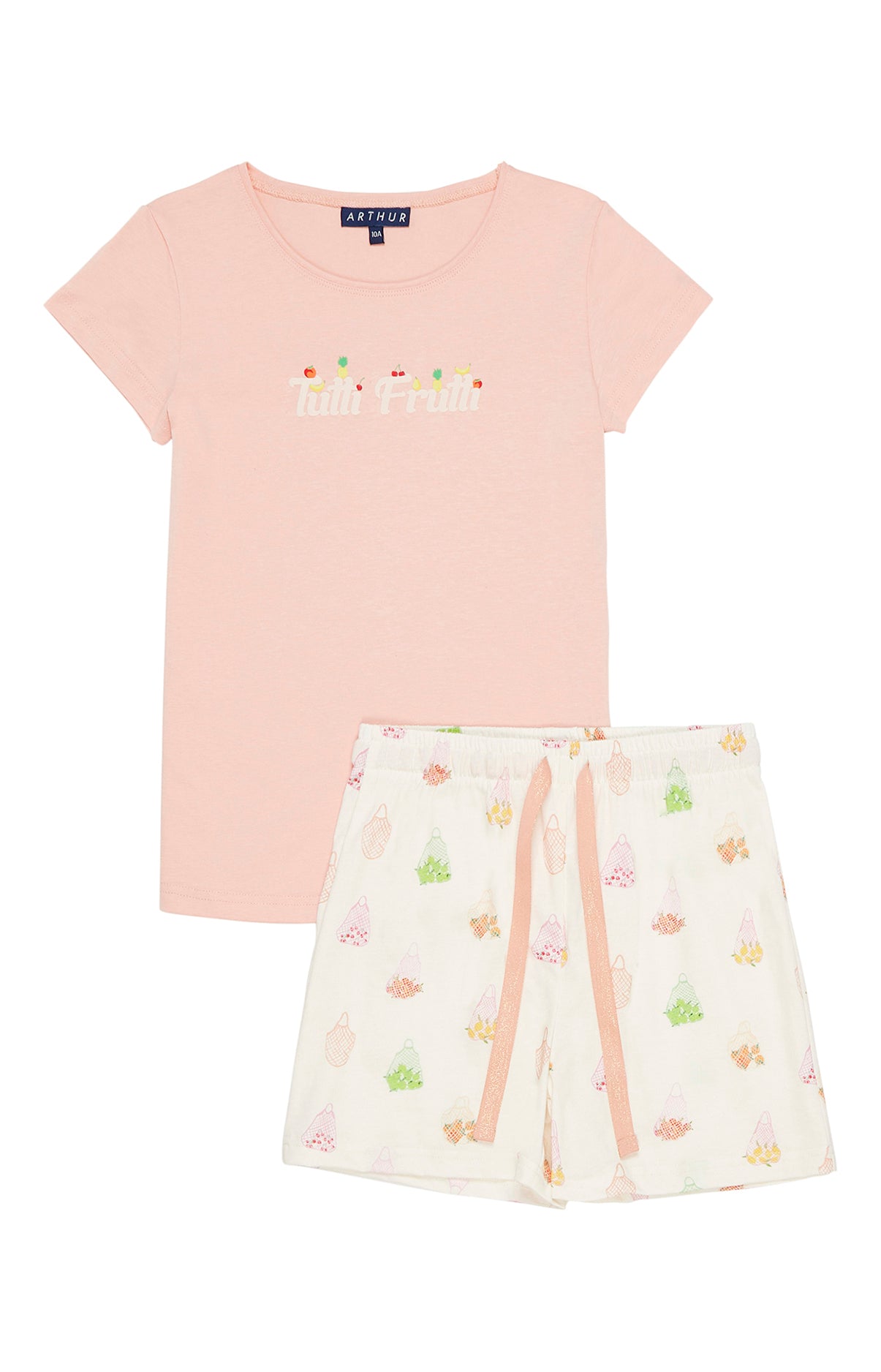 arthur-bob-tutti-frutti-pyjashort-enfant-coton-bio-multicolore image 3